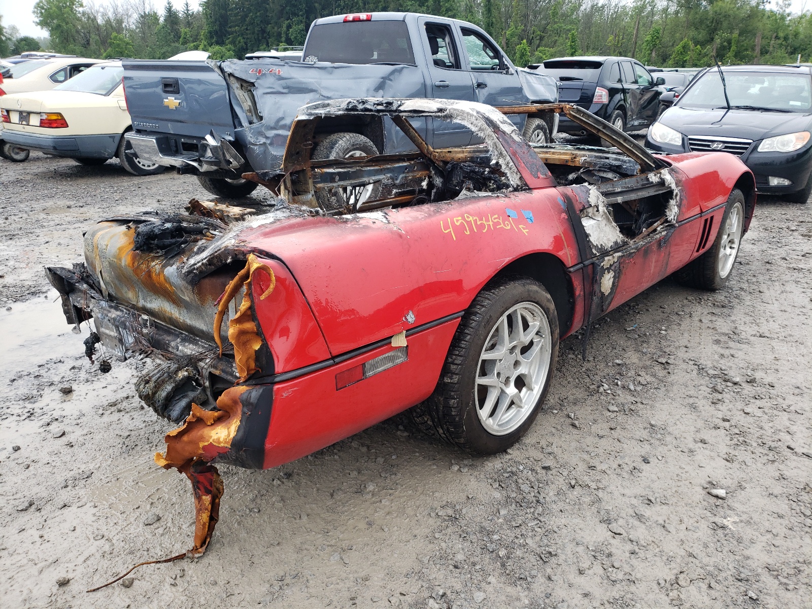 Photo 4 from auction – 1986 CHEVROLET CORVETTE with VIN 1G1YY078XG5125763