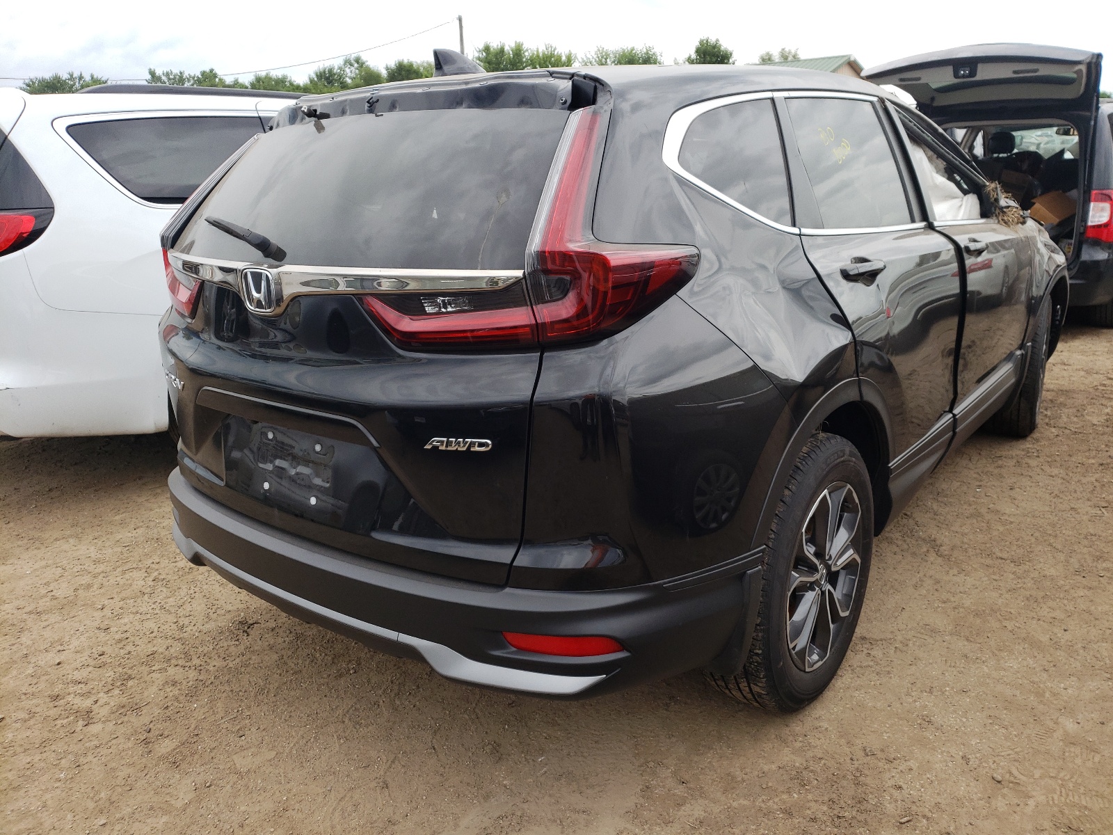 Photo 4 from auction – 2020 HONDA CR-V EX with VIN 5J6RW2H54LL003160