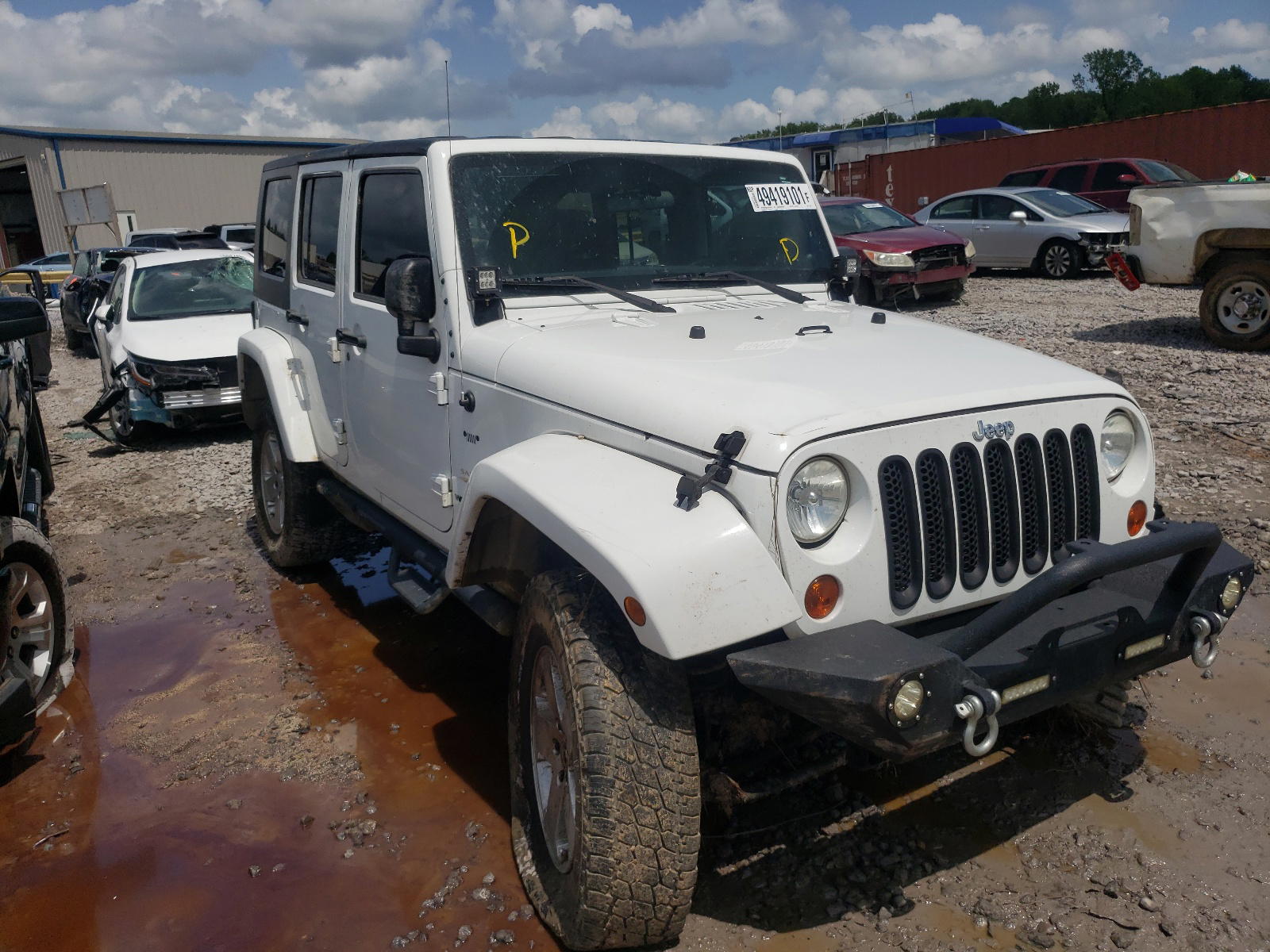 JEEP WRANGLER U 2011 with VIN 1J4HA5H16BL577606 - Photo from auction