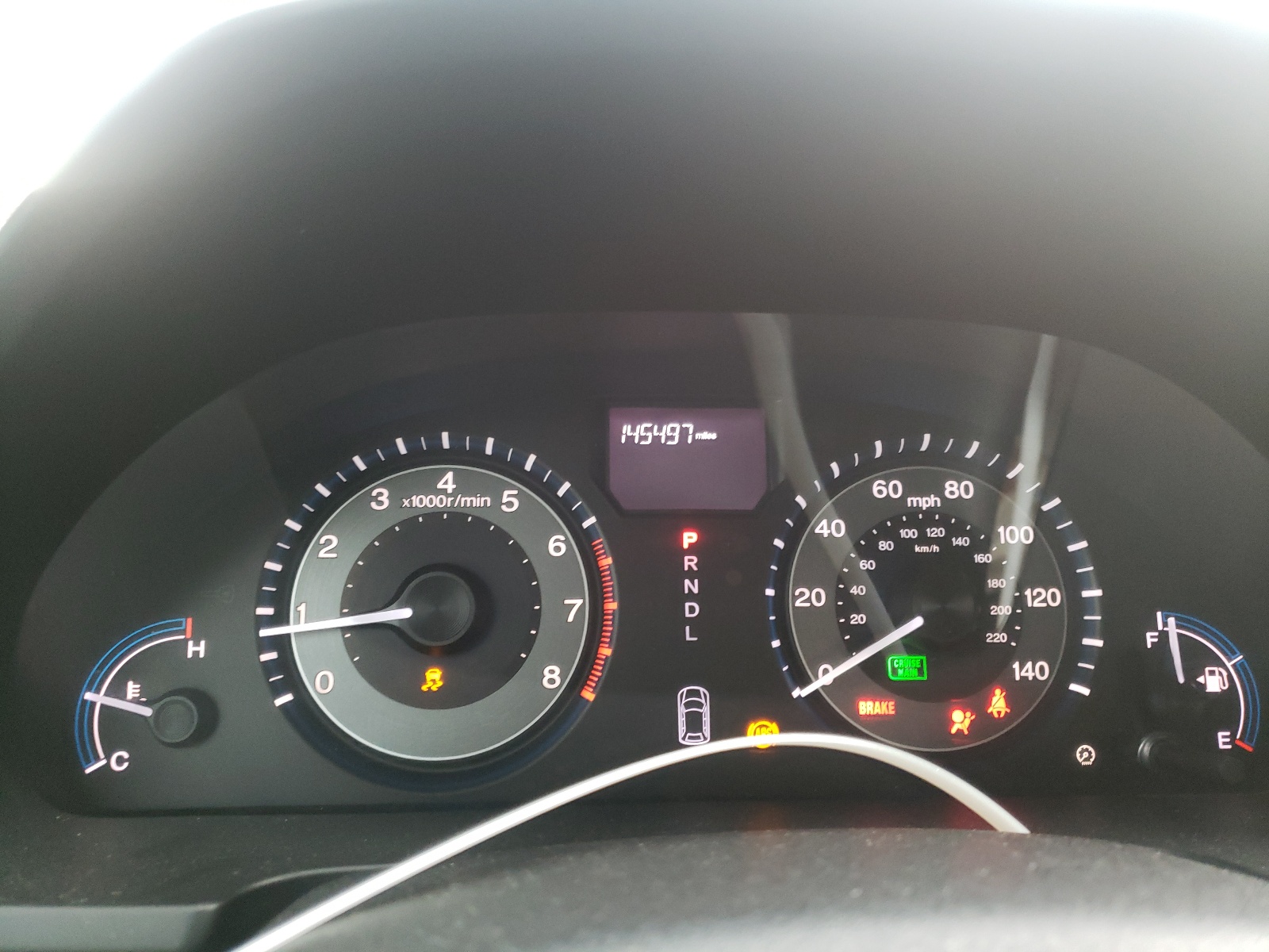 Photo 8 from auction – 2012 HONDA ODYSSEY LX with VIN 5FNRL5H2XCB080558