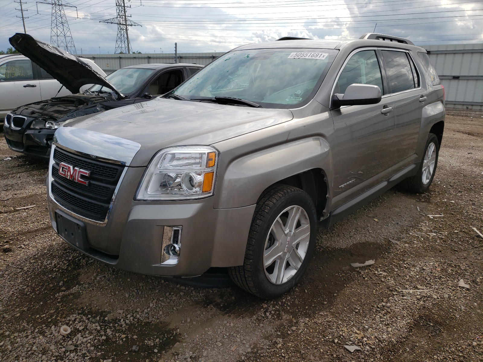 Photo 2 from auction – 2012 GMC TERRAIN SL with VIN 2GKFLVE57C6236177