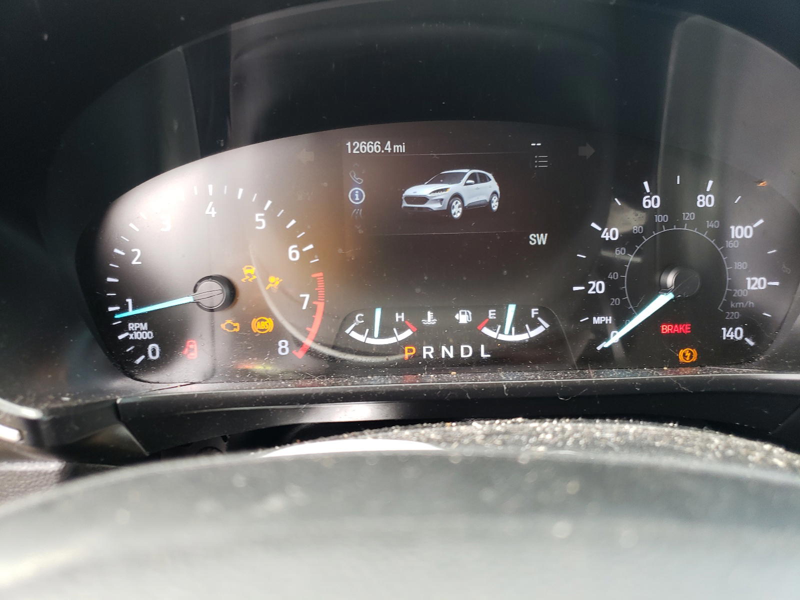 Photo 8 from auction – 2020 FORD ESCAPE SE with VIN 1FMCU9G68LUA91107