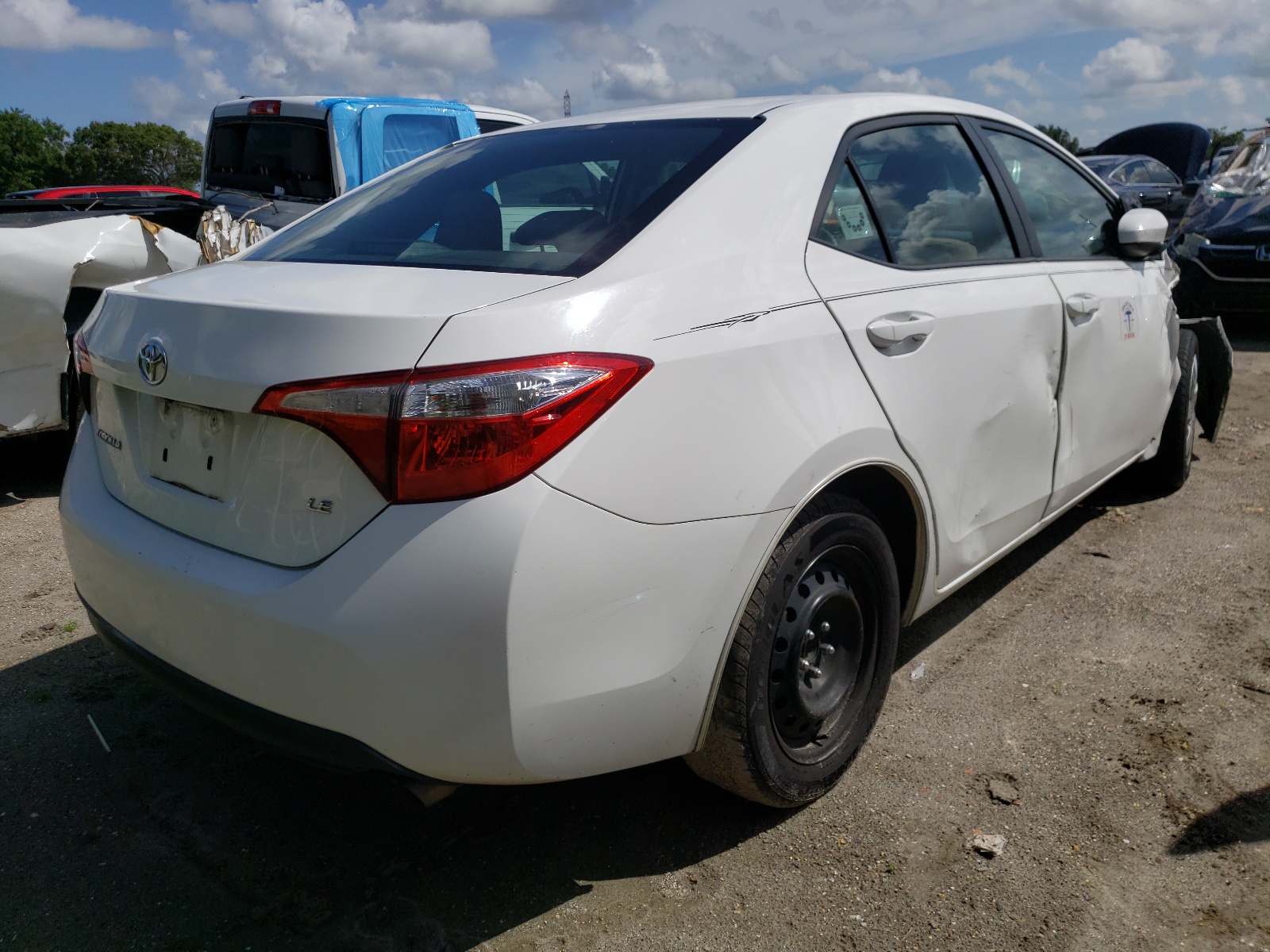 Photo 4 from auction – 2016 TOYOTA COROLLA L with VIN 2T1BURHE6GC541555