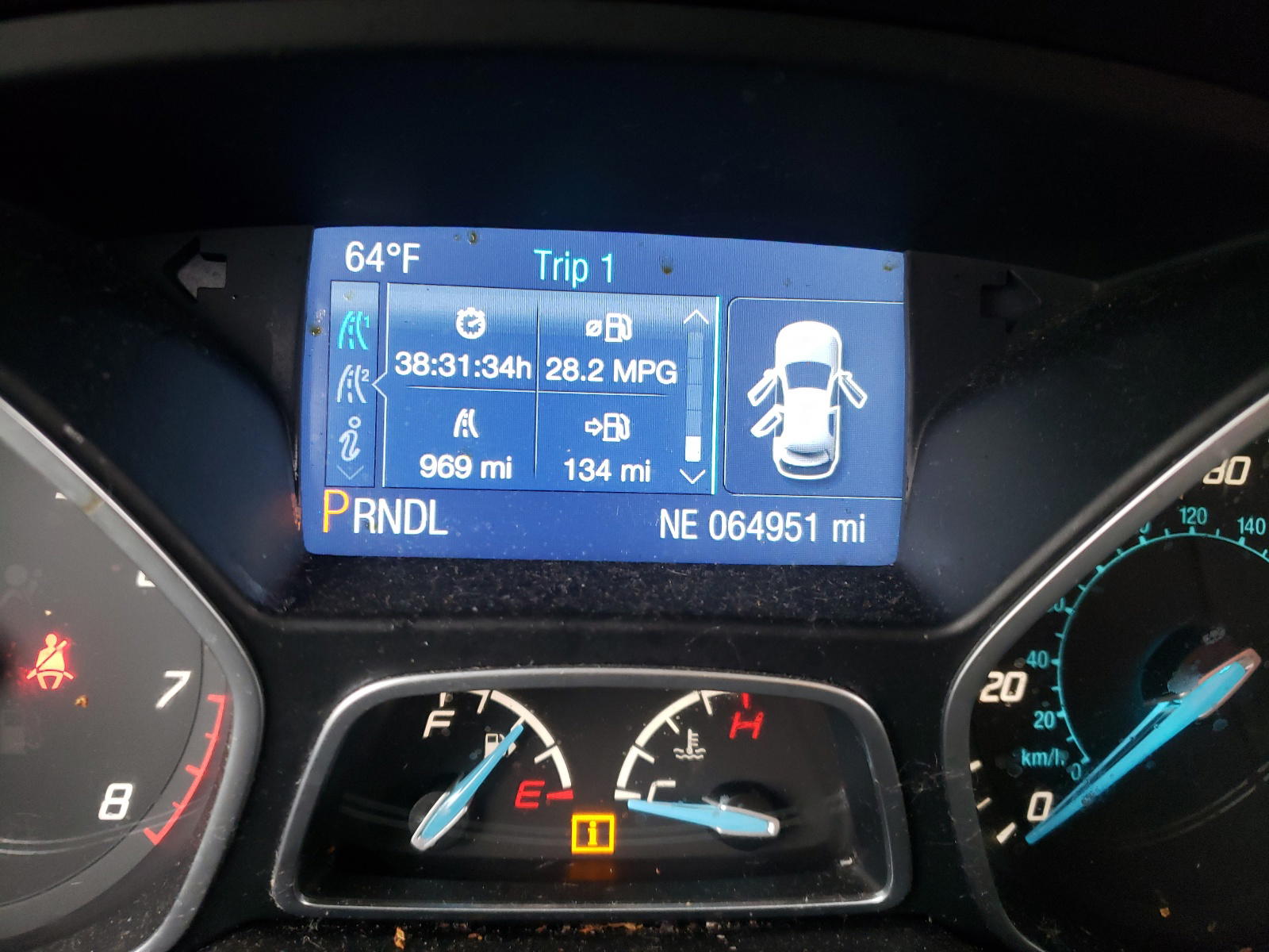 Photo 8 from auction – 2014 FORD FOCUS SE with VIN 1FADP3F26EL183018