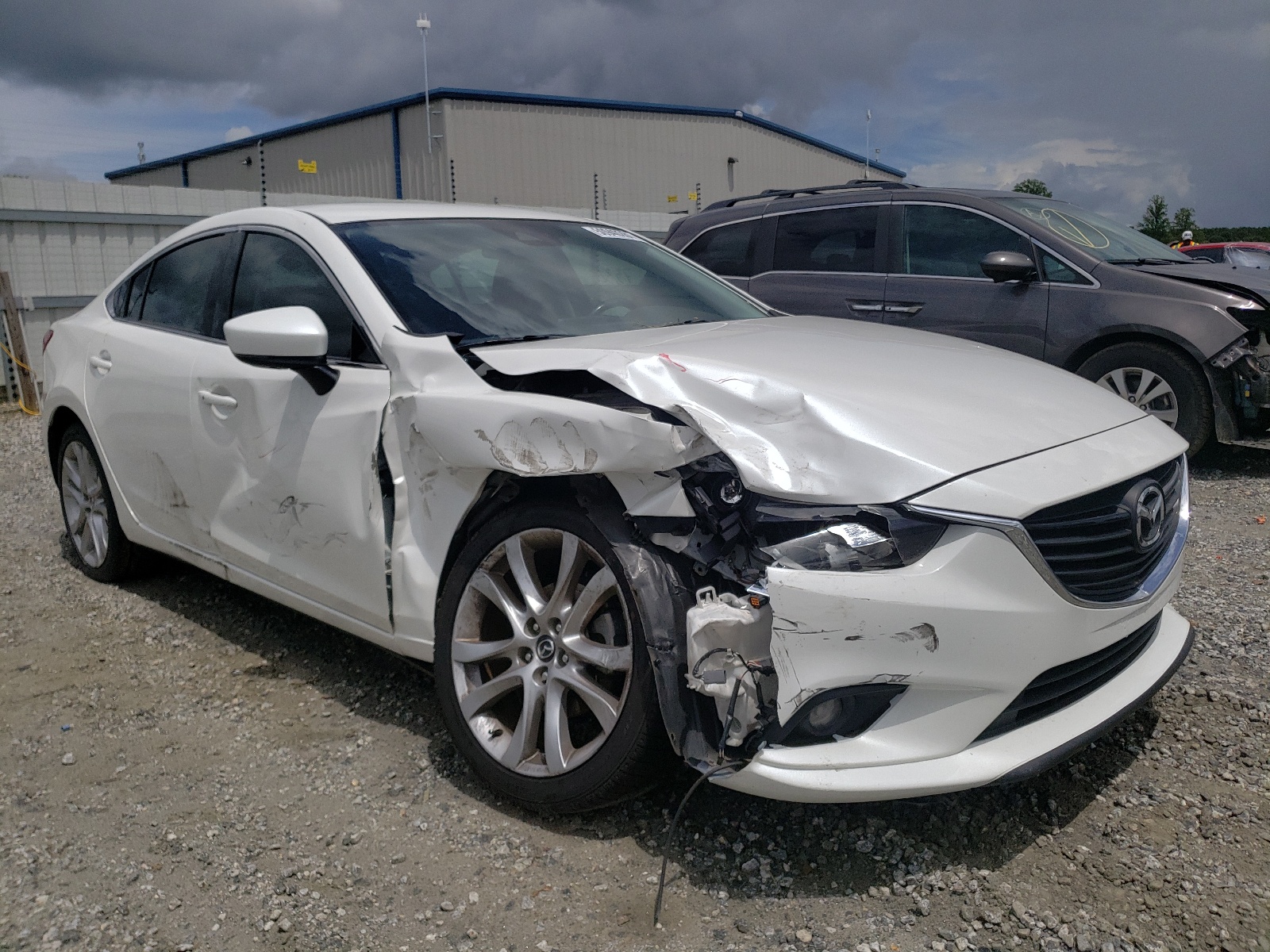 MAZDA 6 TOURING 2017 with VIN JM1GL1V56H1142021 - Photo from auction