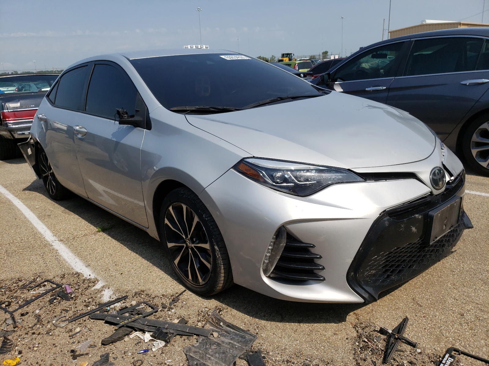 TOYOTA COROLLA L 2017 with VIN 2T1BURHEXHC916171 - Photo from auction