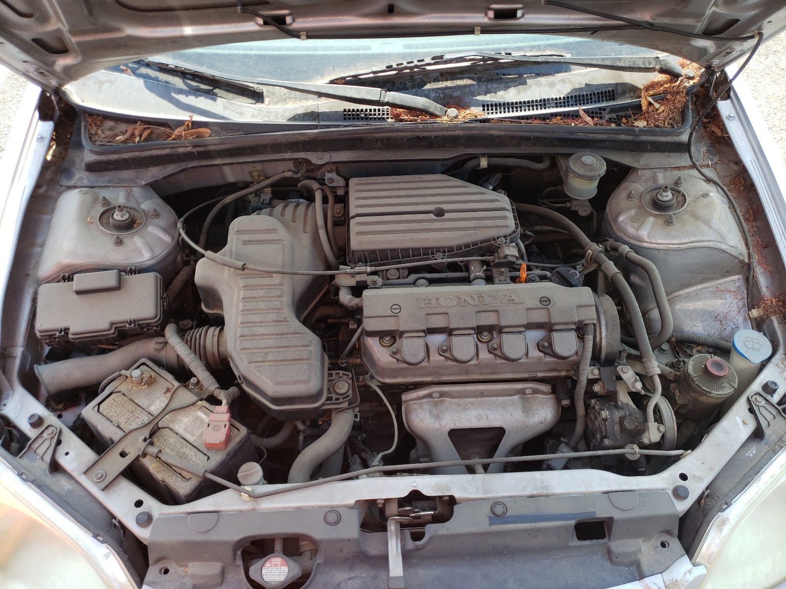 Photo 7 from auction – 2001 HONDA CIVIC DX with VIN JHMES16291S002073