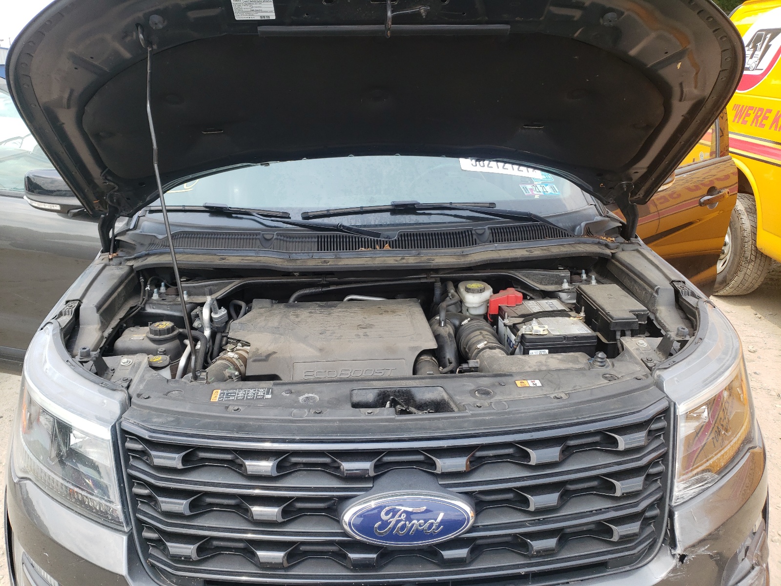 Photo 7 from auction – 2017 FORD EXPLORER S with VIN 1FM5K8GT2HGB86492