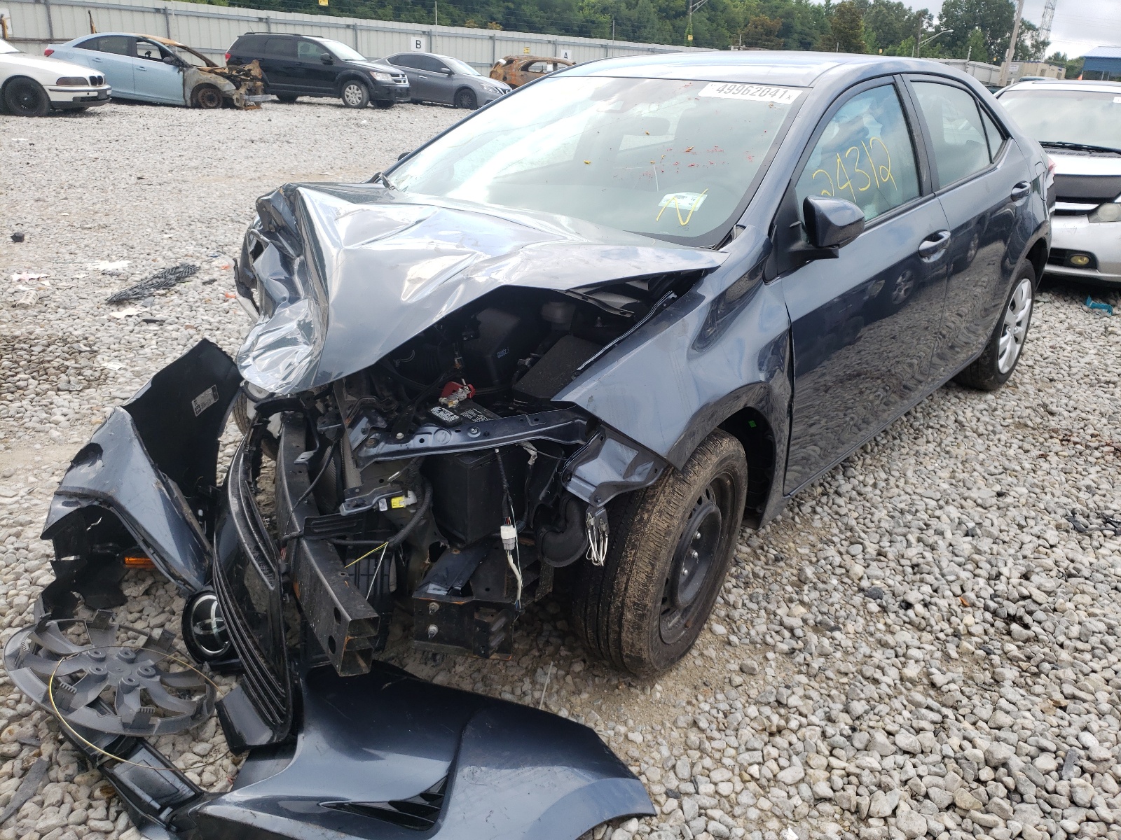Photo 2 from auction – 2018 TOYOTA COROLLA L with VIN 2T1BURHE2JC112226