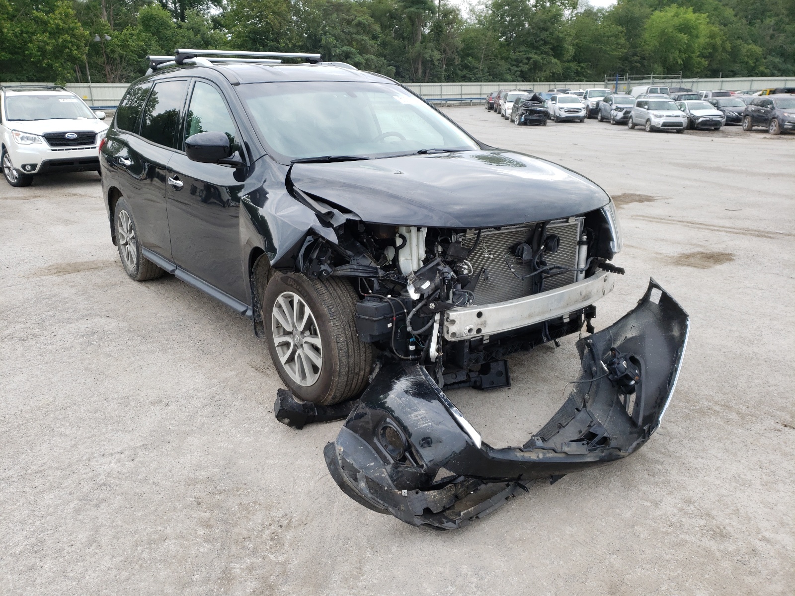 NISSAN PATHFINDER 2015 with VIN 5N1AR2MM9FC721021 - Photo from auction