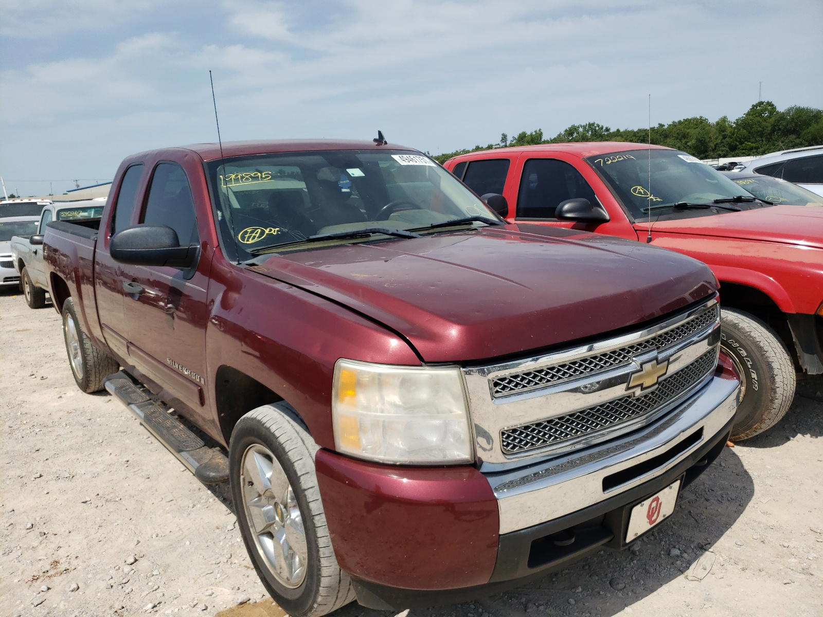 CHEVROLET SILVERADO 2009 with VIN 1GCEC29029Z199895 - Photo from auction