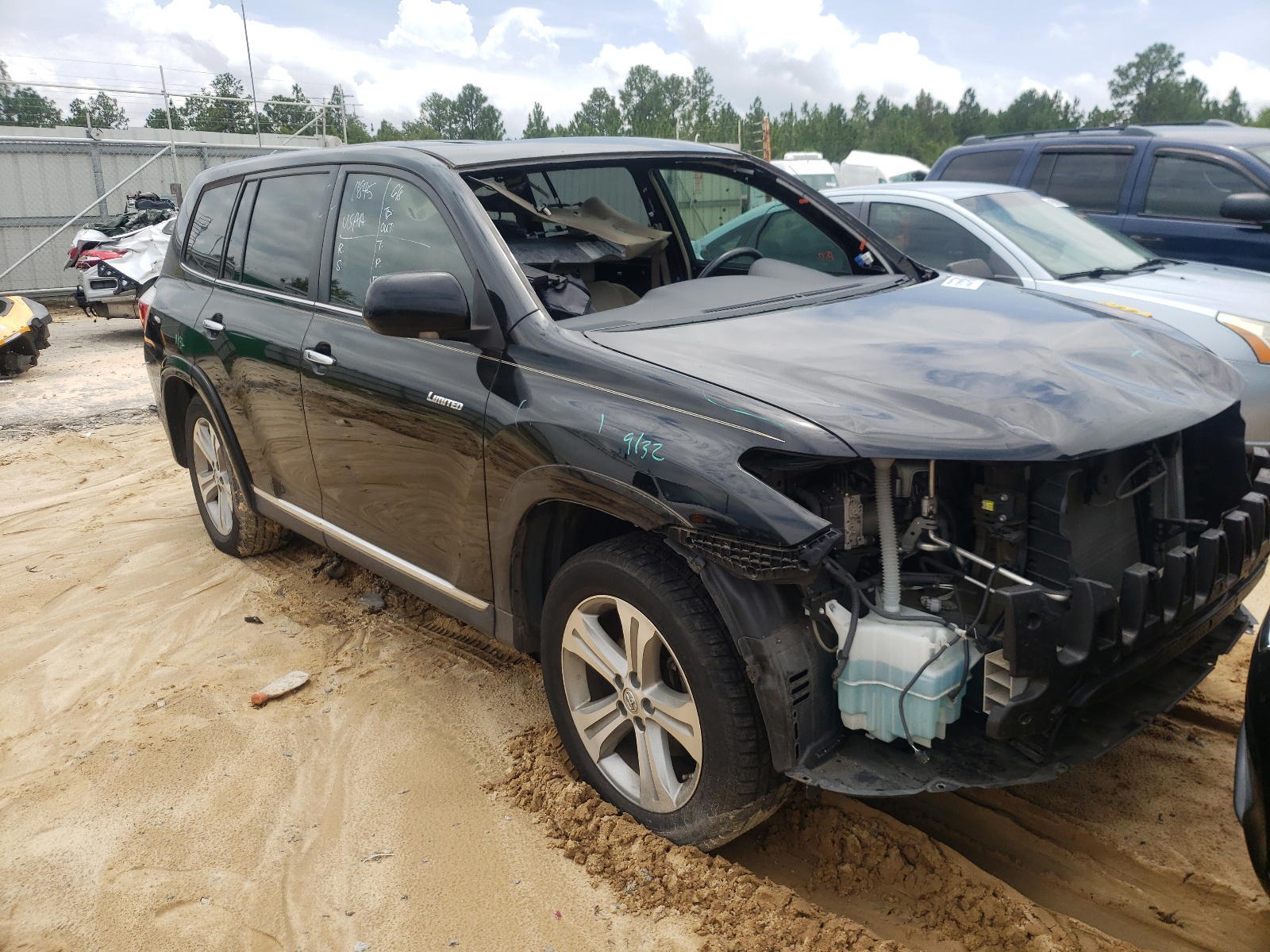 TOYOTA HIGHLANDER 2013 with VIN 5TDYK3EH3DS110721 - Photo from auction