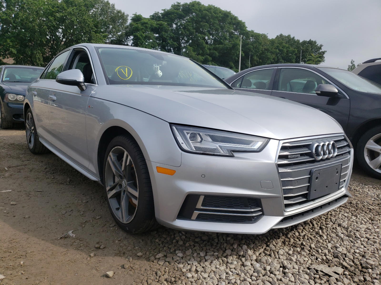 AUDI A4 PREMIUM 2018 with VIN WAUENAF45JA165509 - Photo from auction