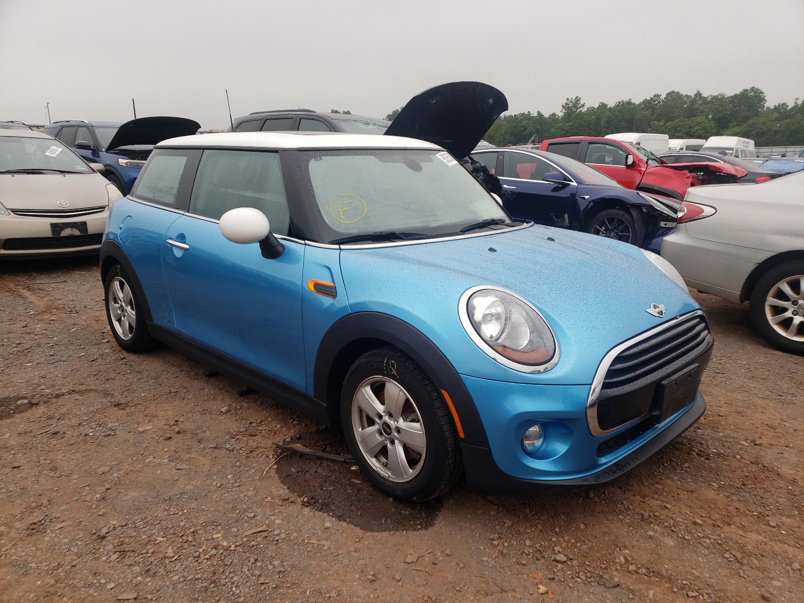 MINI COOPER 2017 with VIN WMWXP5C34H3C64264 - Photo from auction