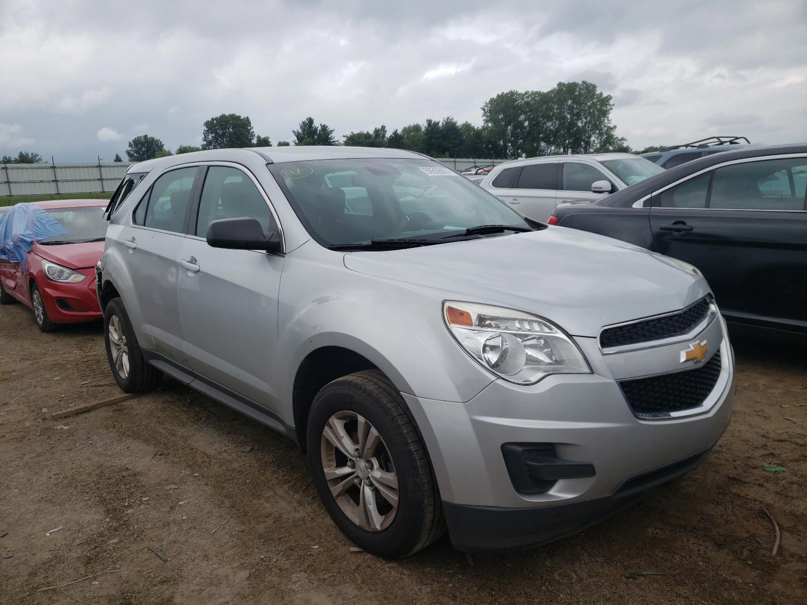 CHEVROLET EQUINOX LS 2014 with VIN 2GNALAEK3E6102877 - Photo from auction