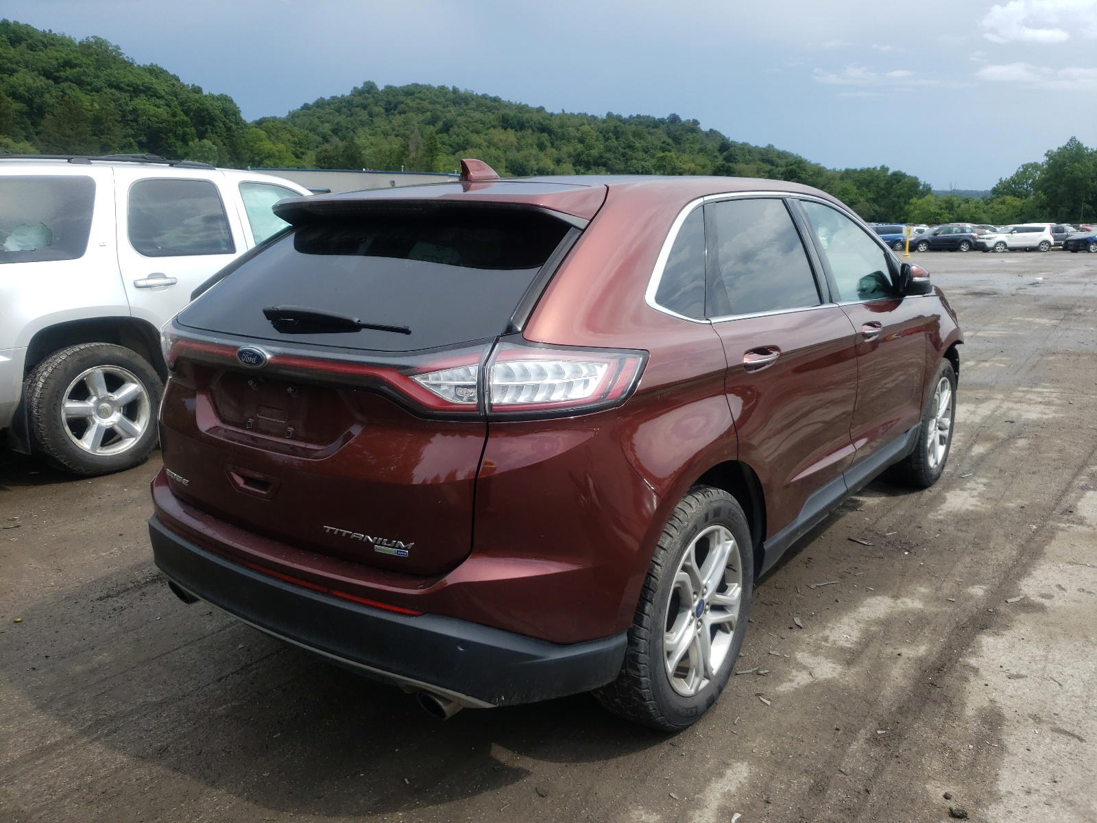 Photo 4 from auction – 2015 FORD EDGE TITAN with VIN 2FMTK4K98FBB21856