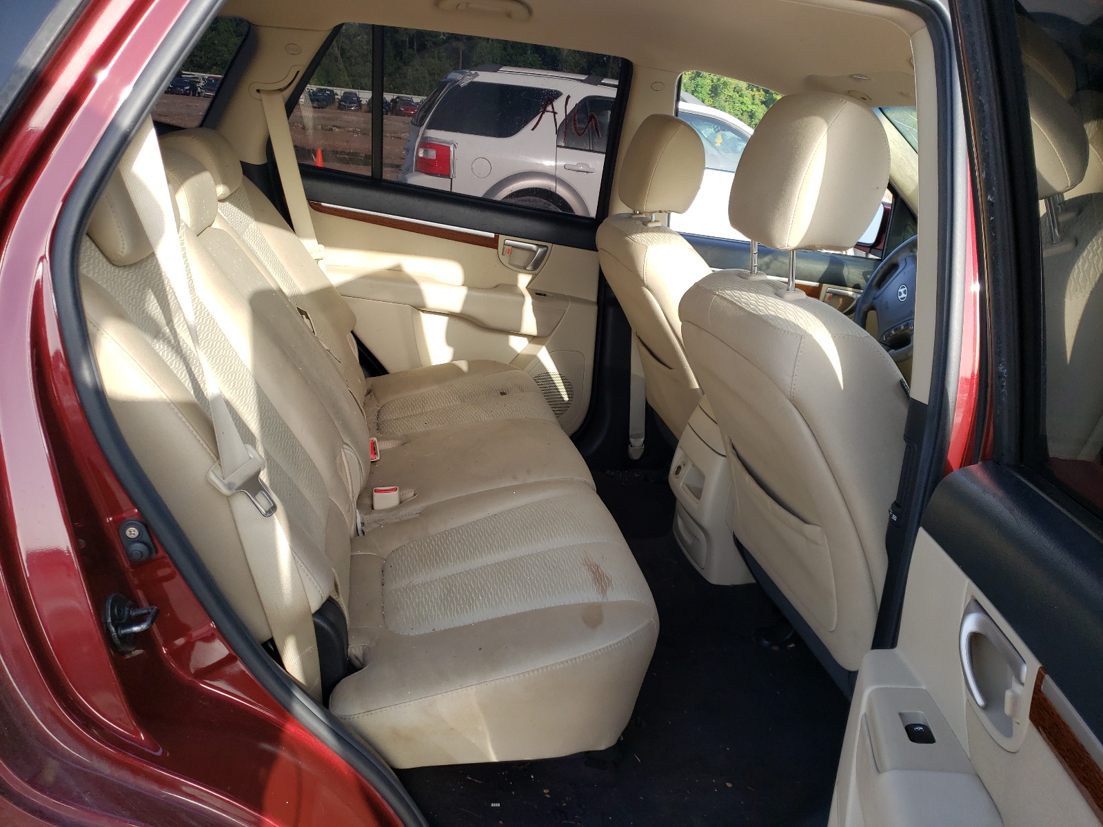 Photo 6 from auction – 2008 HYUNDAI SANTA FE G with VIN 5NMSG13D48H138869