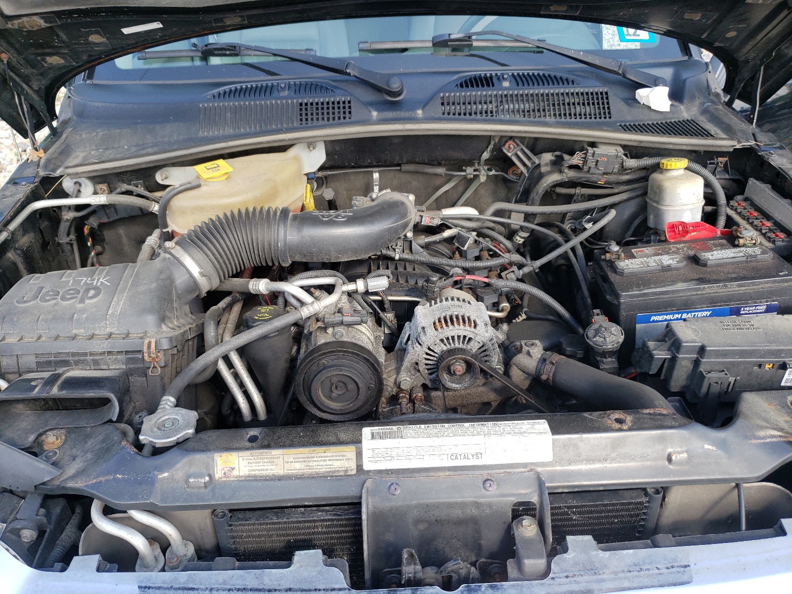 Photo 7 from auction – 2007 JEEP LIBERTY LI with VIN 1J4GL58K67W613296