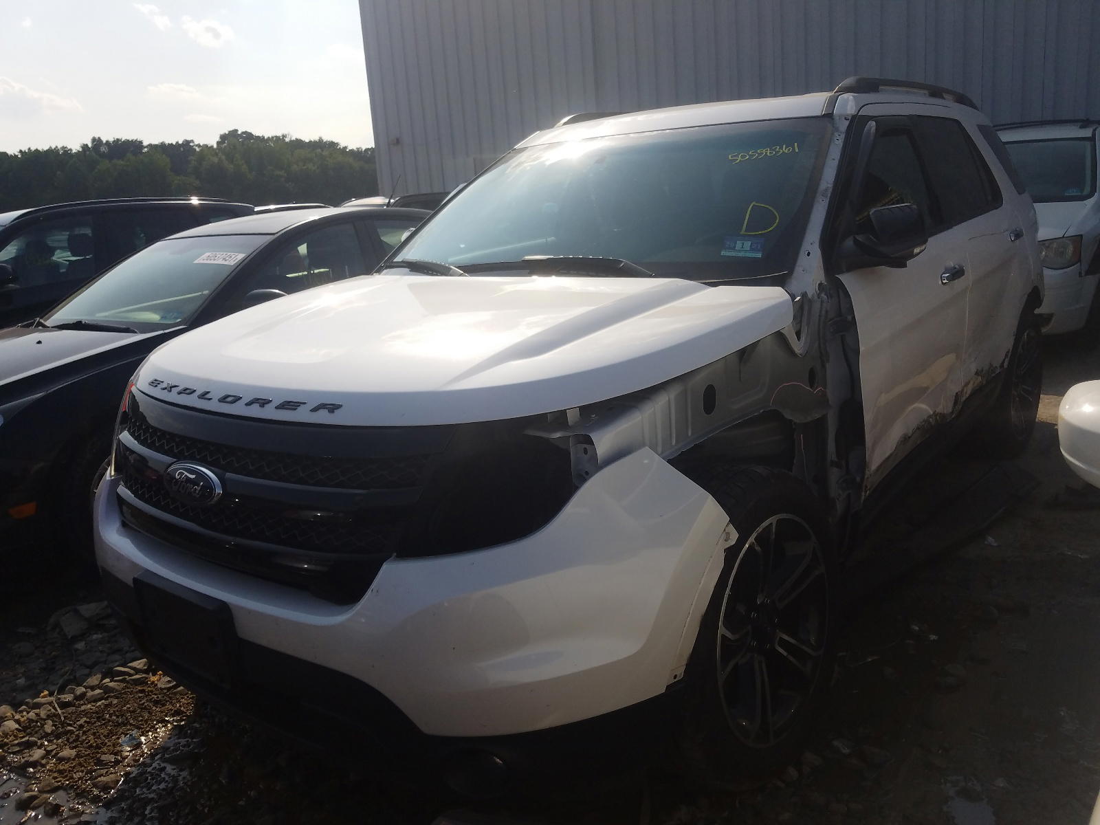 Photo 2 from auction – 2014 FORD EXPLORER S with VIN 1FM5K8GT6EGB39669