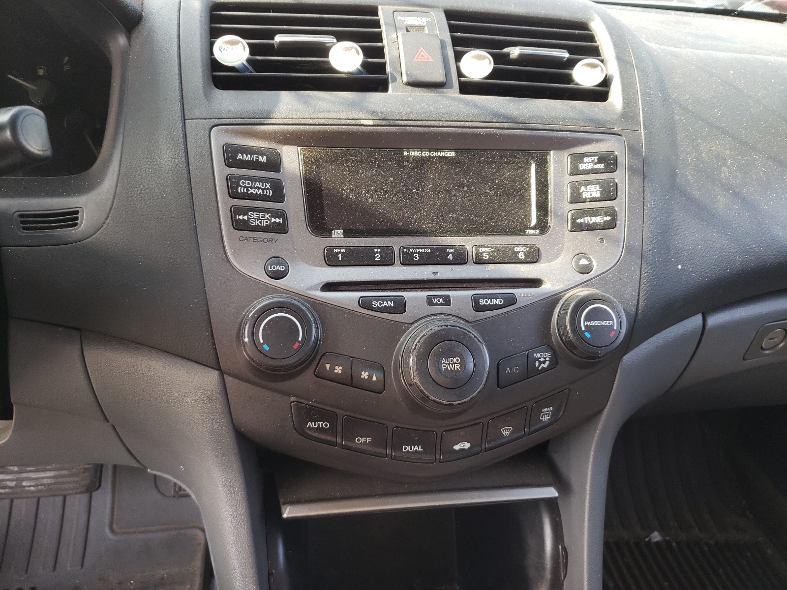 Photo 9 from auction – 2007 HONDA ACCORD EX with VIN 1HGCM56827A035897