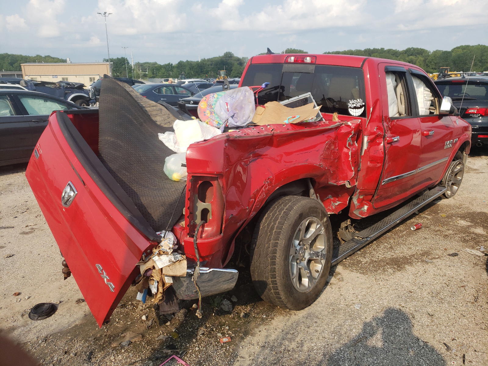 Photo 4 from auction – 2014 RAM 1500 LARAM with VIN 1C6RR7JT4ES120367