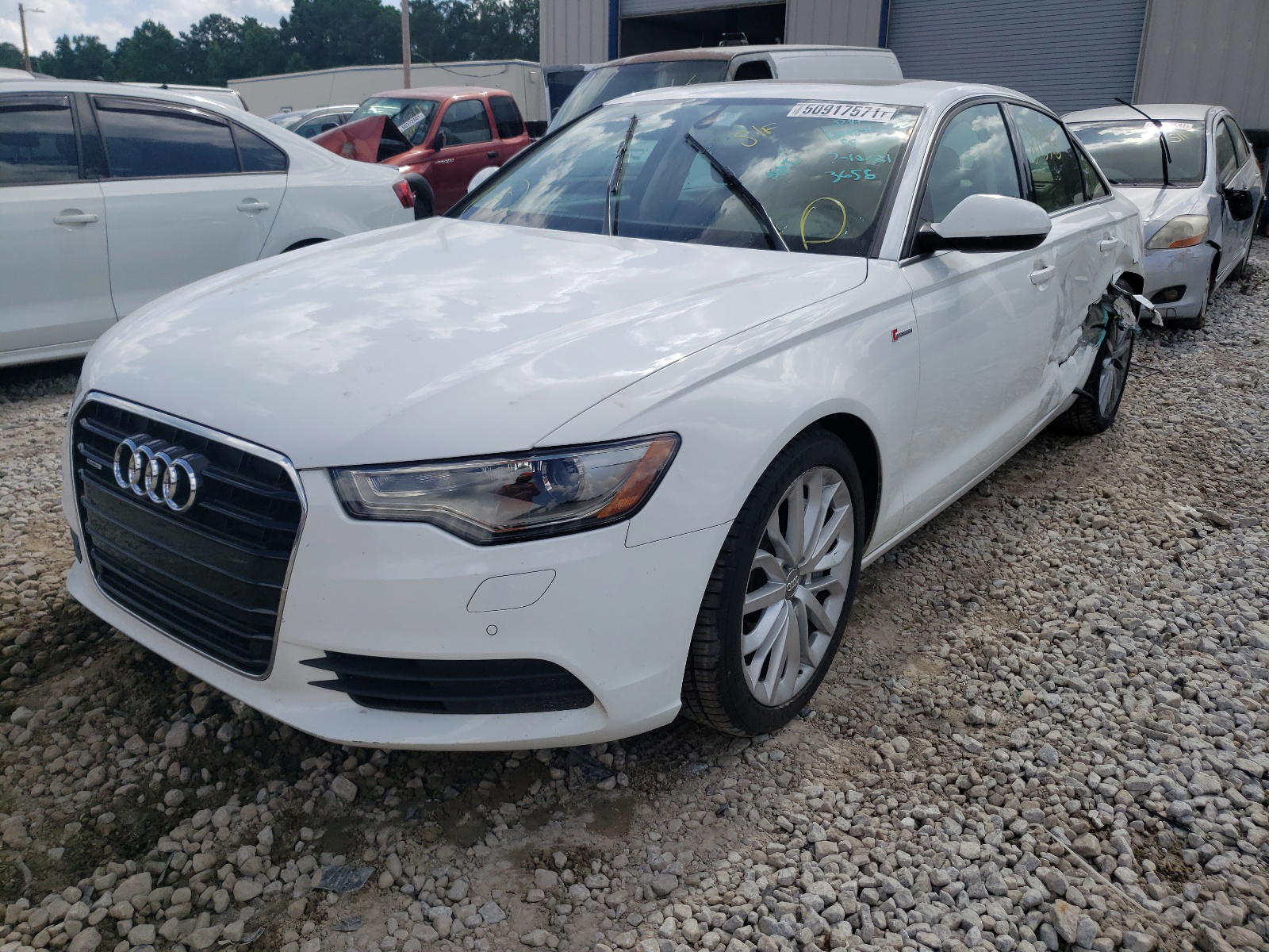 Photo 2 from auction – 2012 AUDI A6 PREMIUM with VIN WAUGGAFC9CN153658