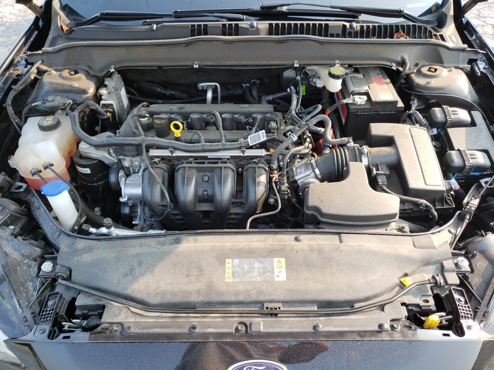 Photo 7 from auction – 2019 FORD FUSION S with VIN 3FA6P0G71KR247495