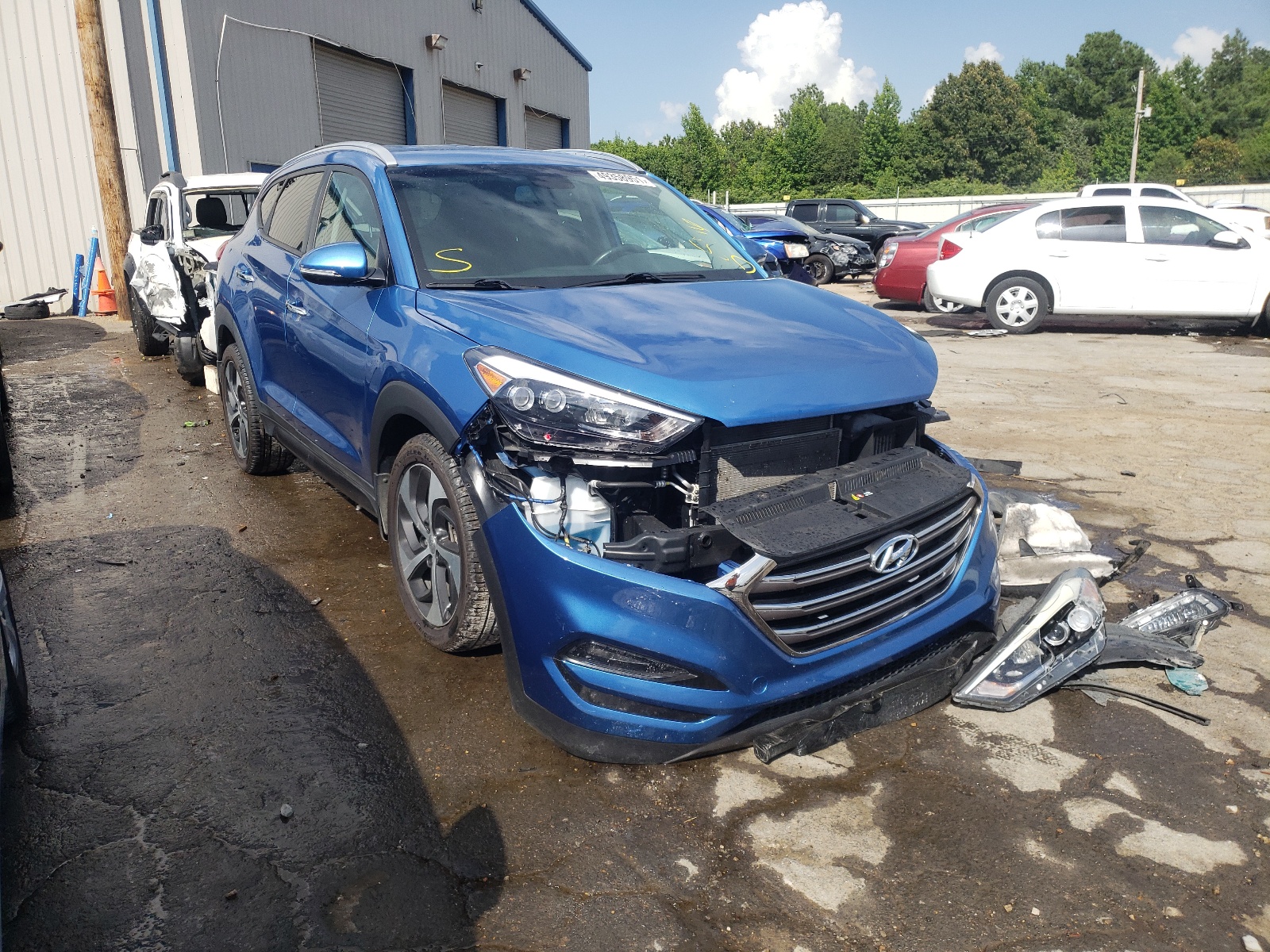 Photo 1 from auction – 2016 HYUNDAI TUCSON LIM with VIN KM8J33A2XGU023300