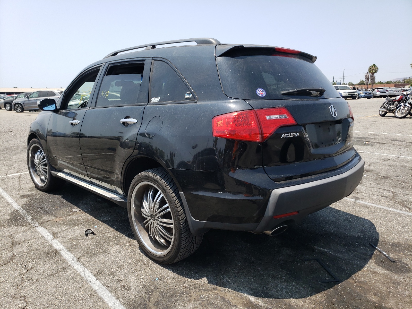 Photo 3 from auction – 2008 ACURA MDX TECHNO with VIN 2HNYD28628H552838