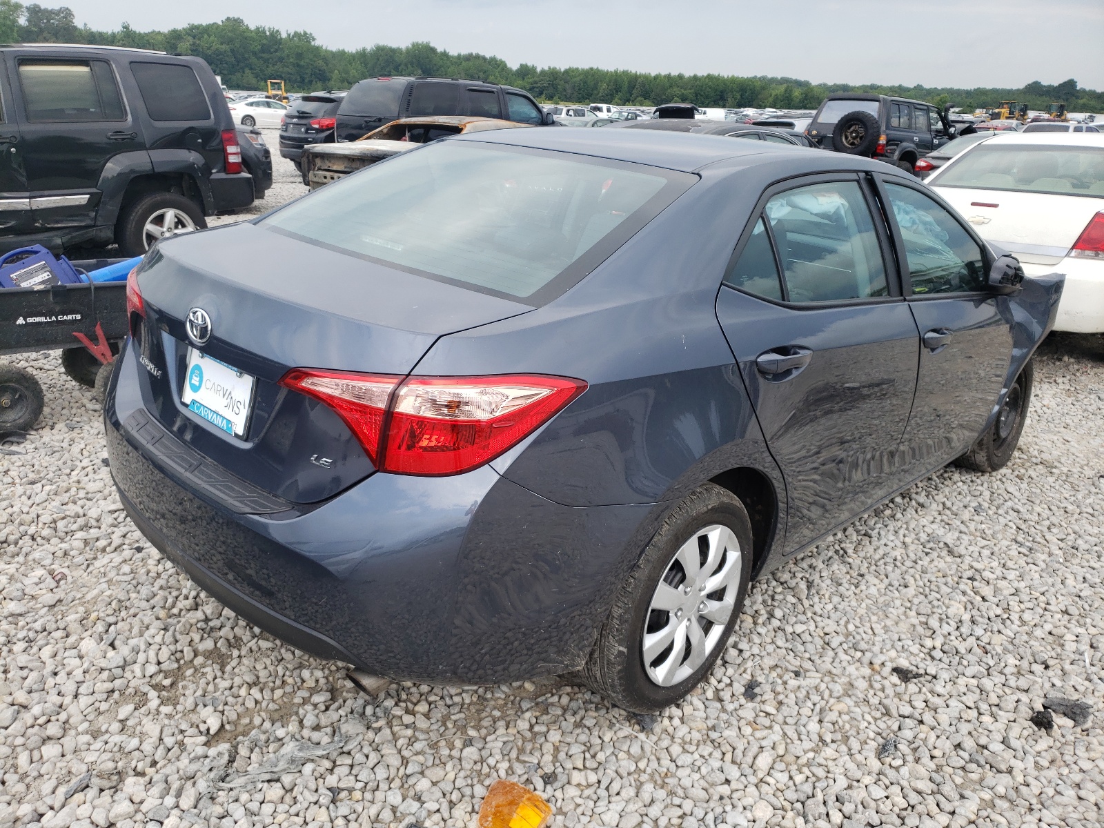 Photo 4 from auction – 2018 TOYOTA COROLLA L with VIN 2T1BURHE2JC112226