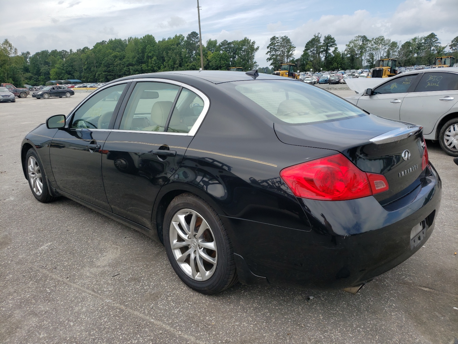 Photo 3 from auction – 2008 INFINITI G35 with VIN JNKBV61E88M224725