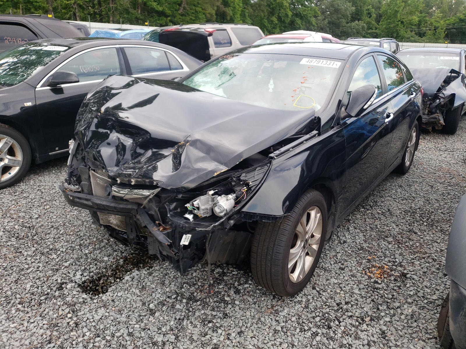Photo 2 from auction – 2012 HYUNDAI SONATA SE with VIN 5NPEC4AC9DH639824