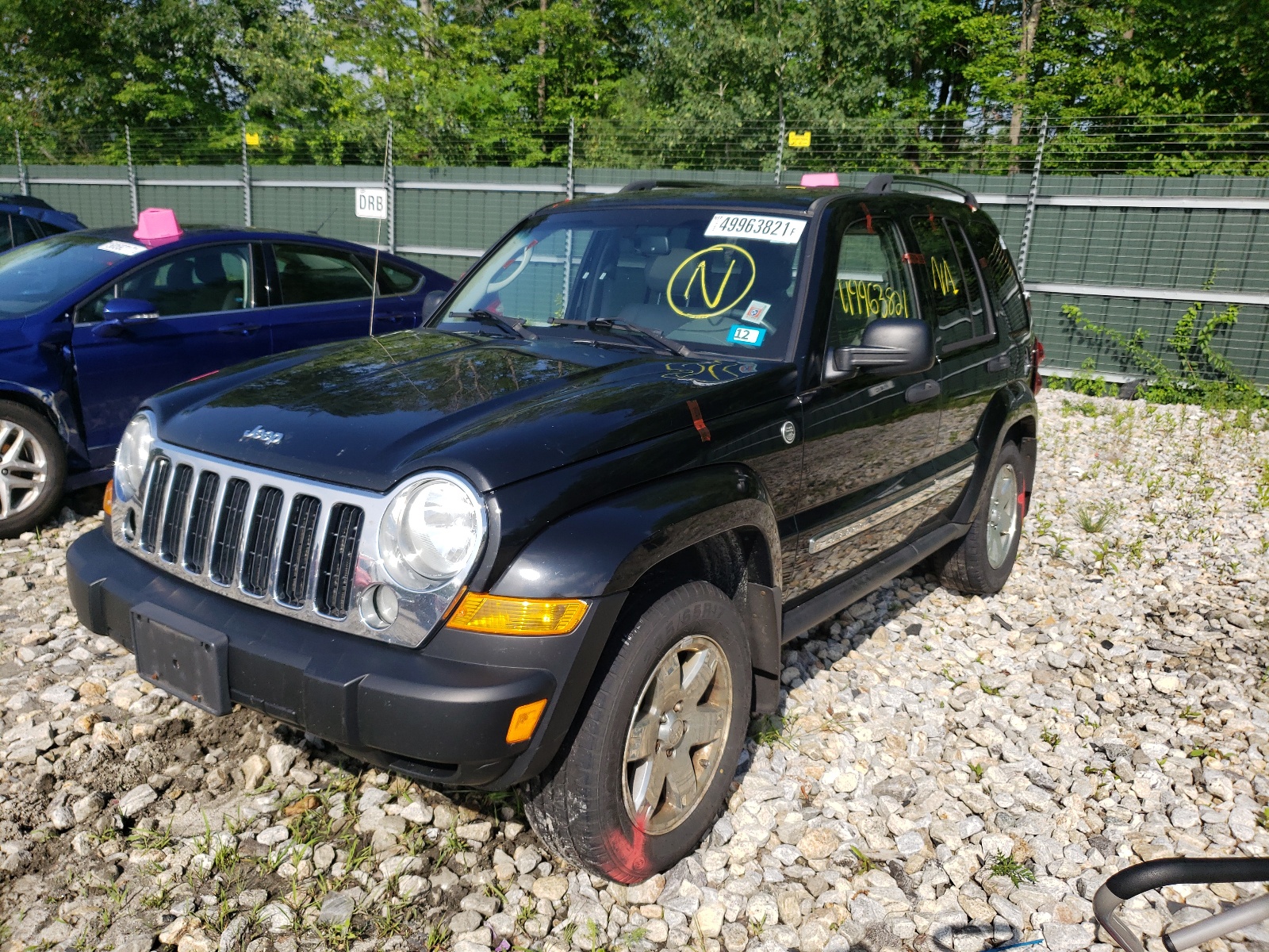 Photo 2 from auction – 2007 JEEP LIBERTY LI with VIN 1J4GL58K67W613296