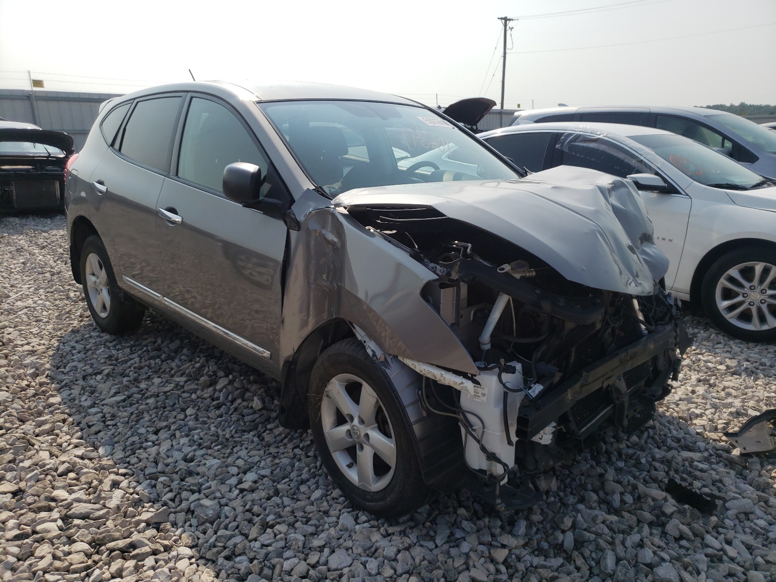 NISSAN ROGUE S 2012 with VIN JN8AS5MT8CW289697 - Photo from auction