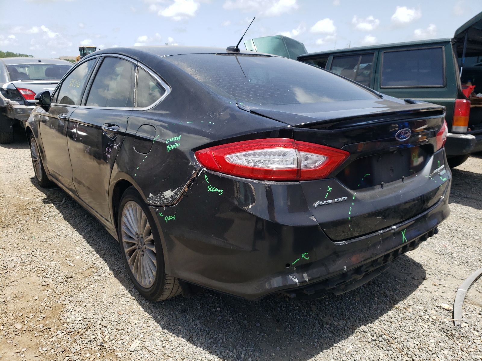 Photo 3 from auction – 2014 FORD FUSION TIT with VIN 3FA6P0K95ER235556
