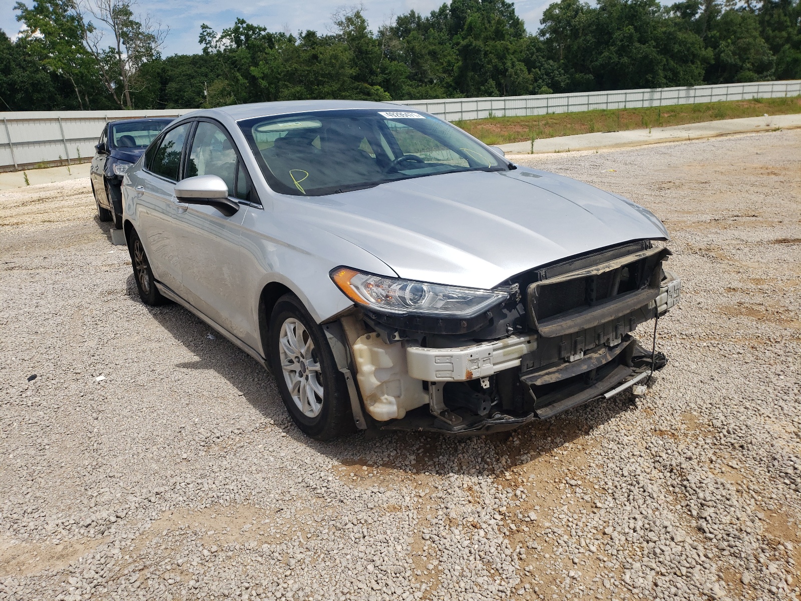 Photo 1 from auction – 2017 FORD FUSION S with VIN 3FA6P0G71HR184598