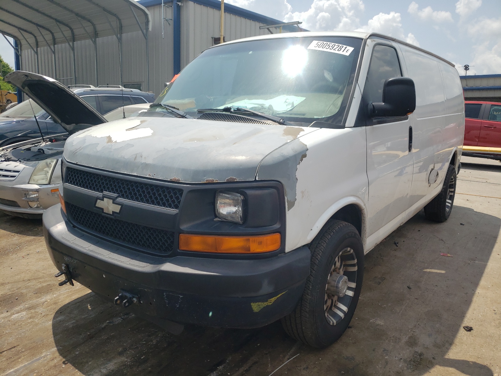 Photo 2 from auction – 2009 CHEVROLET EXPRESS G2 with VIN 1GCGG25C391138454