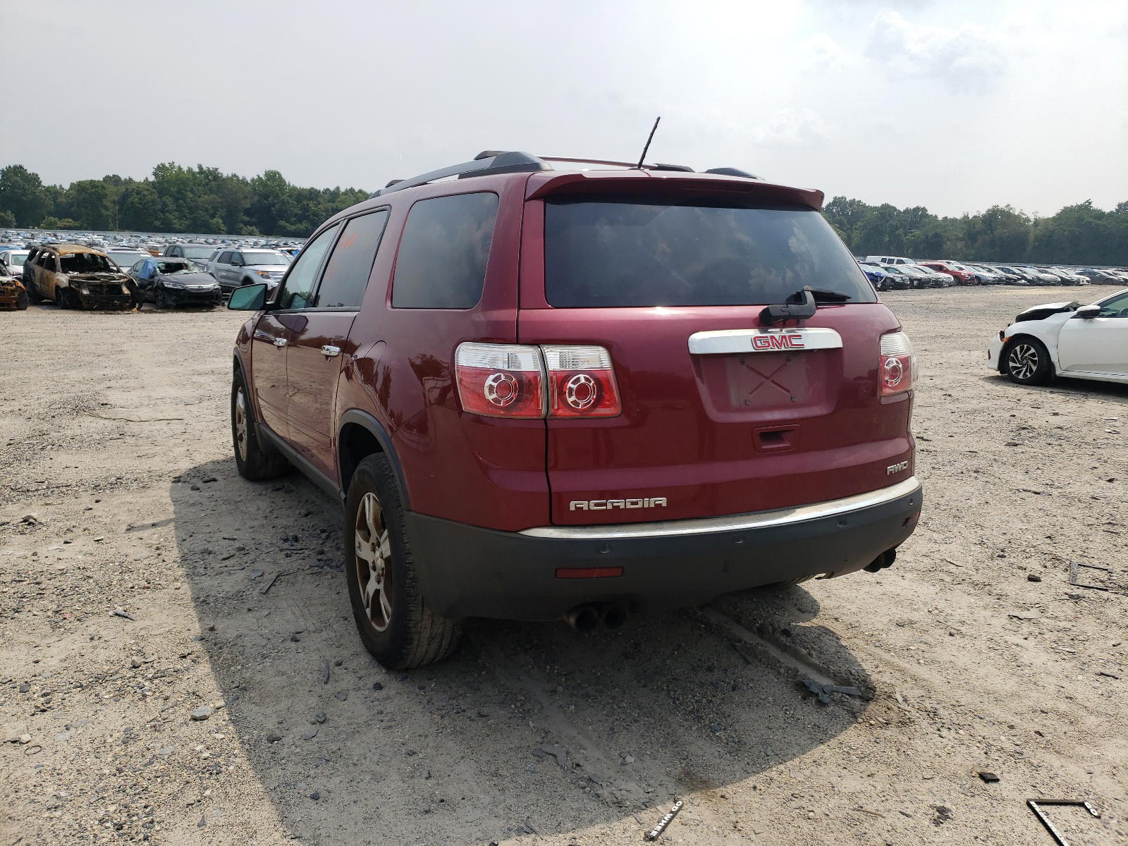 Photo 3 from auction – 2011 GMC ACADIA SLE with VIN 1GKKVPED0BJ203664
