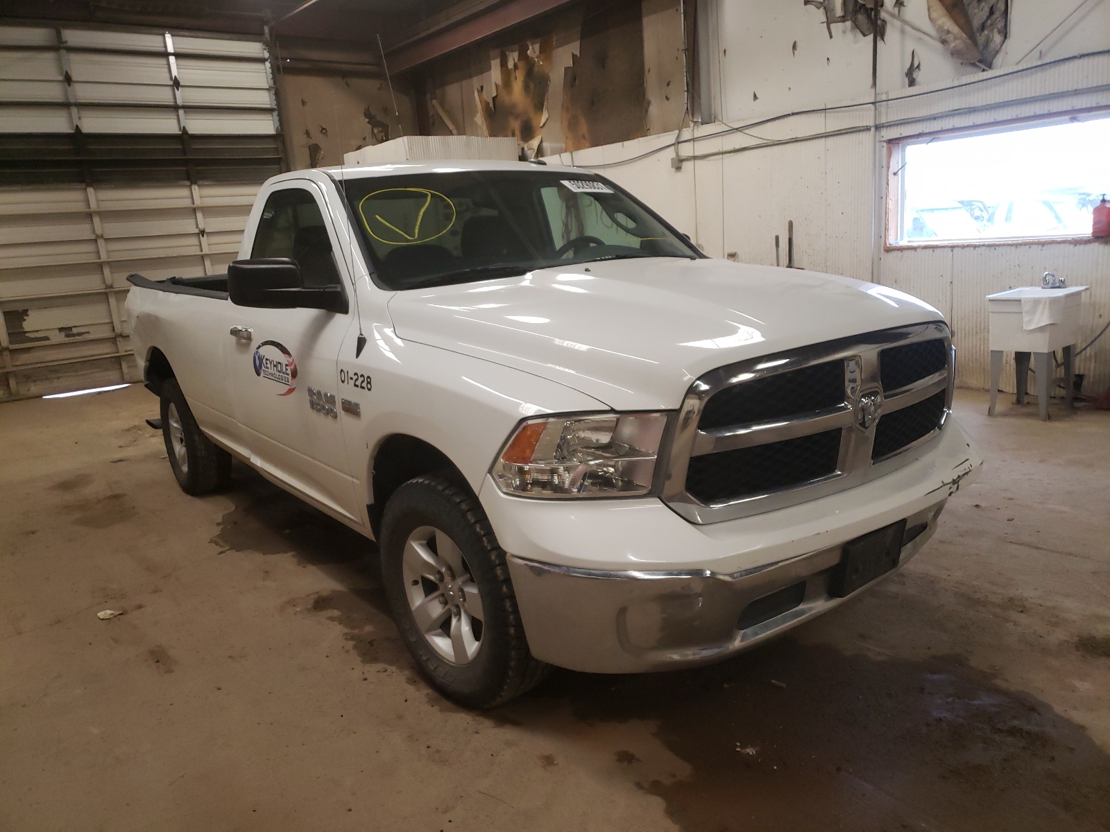 RAM 1500 SLT 2014 with VIN 3C6JR7ET9EG189036 - Photo from auction