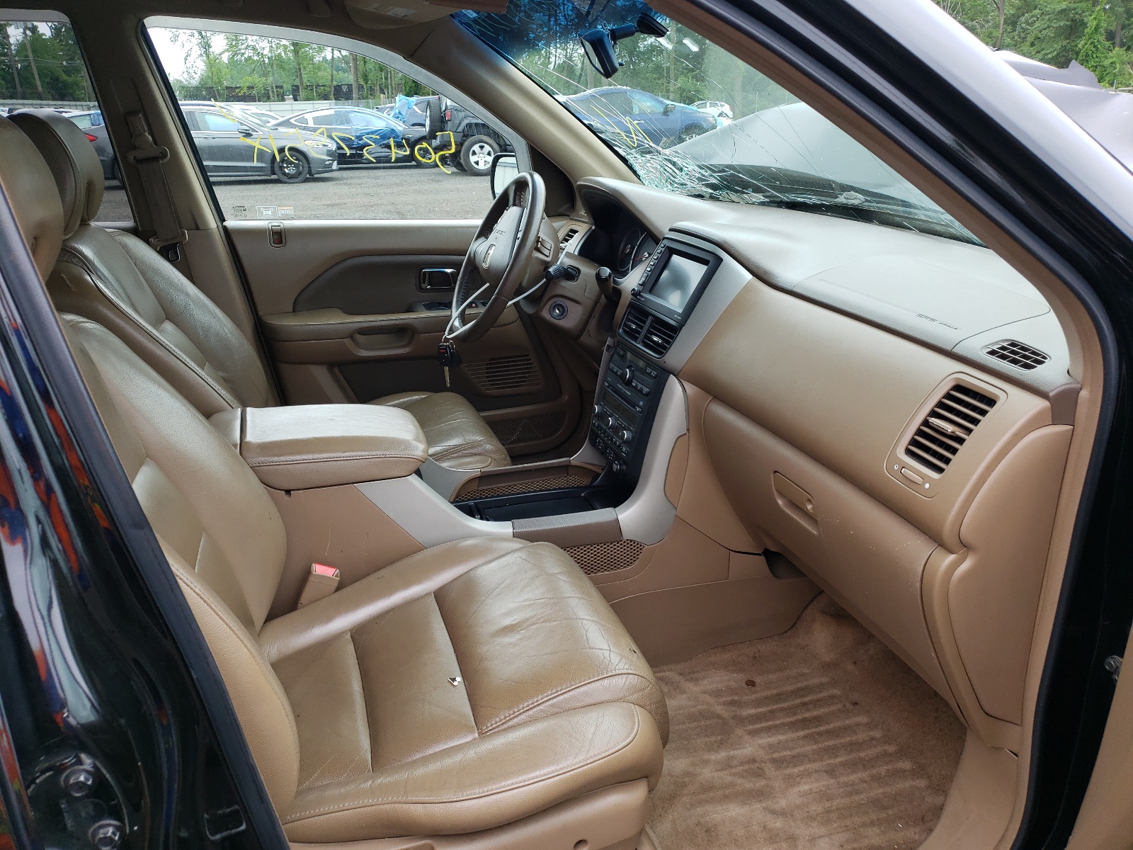 Photo 5 from auction – 2007 HONDA PILOT EXL with VIN 2HKYF18747H523818