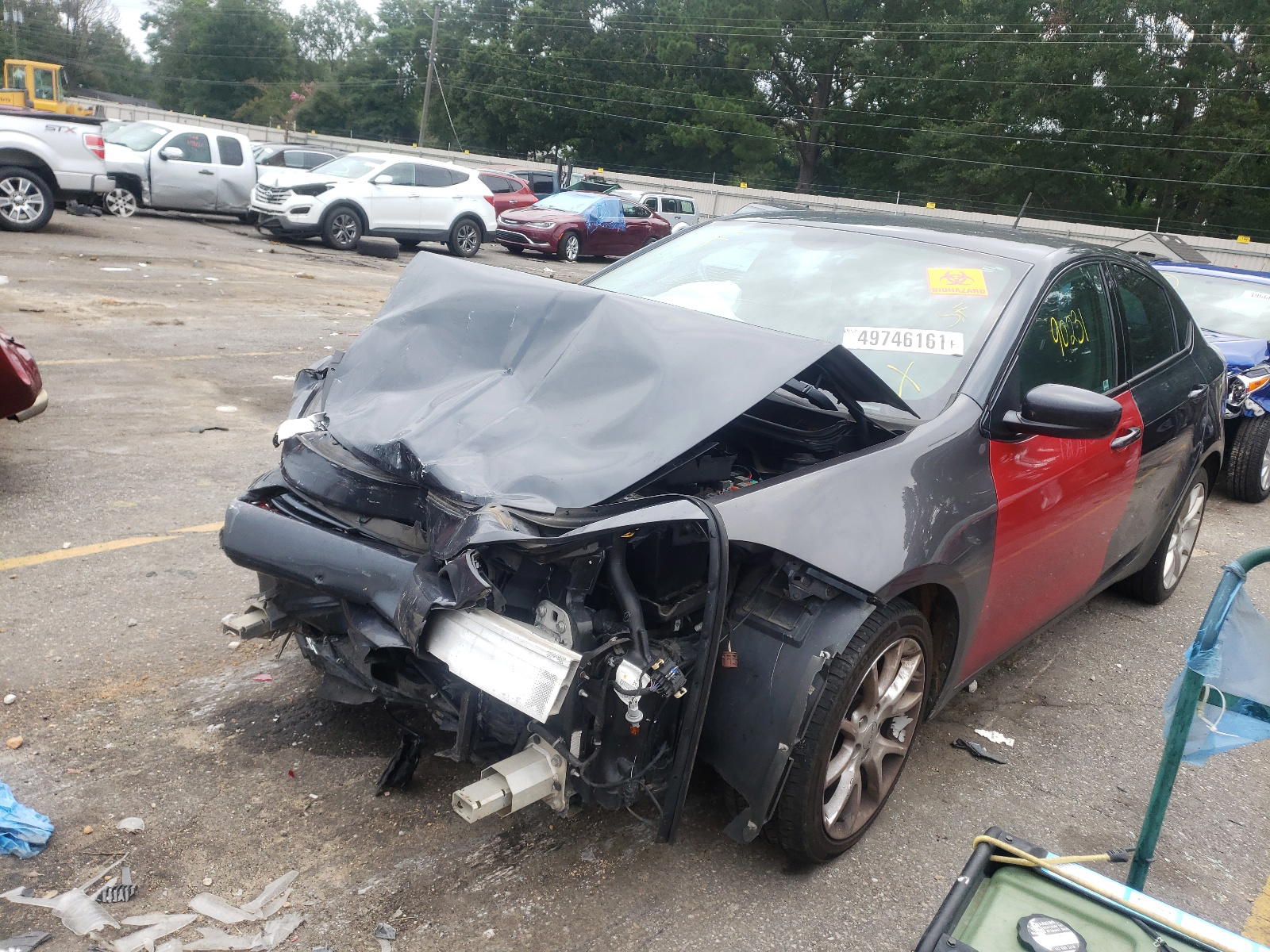 Photo 2 from auction – 2013 DODGE DART SXT with VIN 1C3CDFBH4DD152437