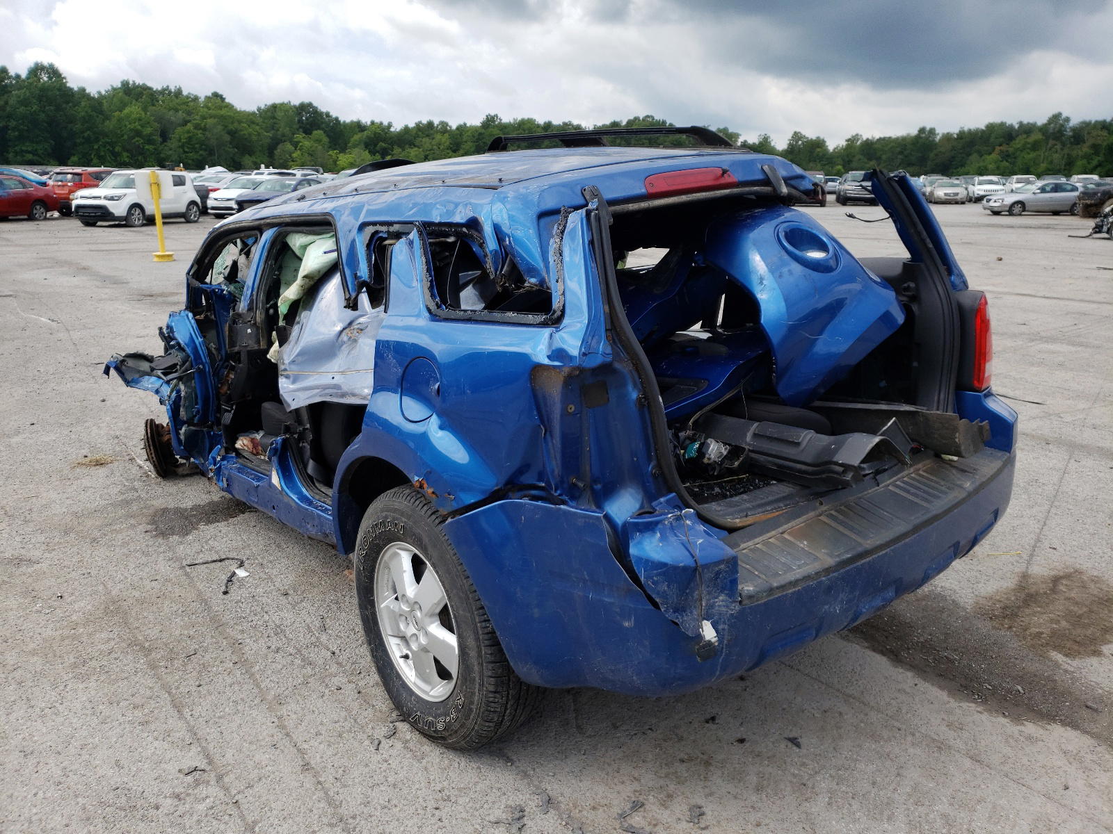 Photo 3 from auction – 2012 FORD ESCAPE XLT with VIN 1FMCU9D79CKB51405