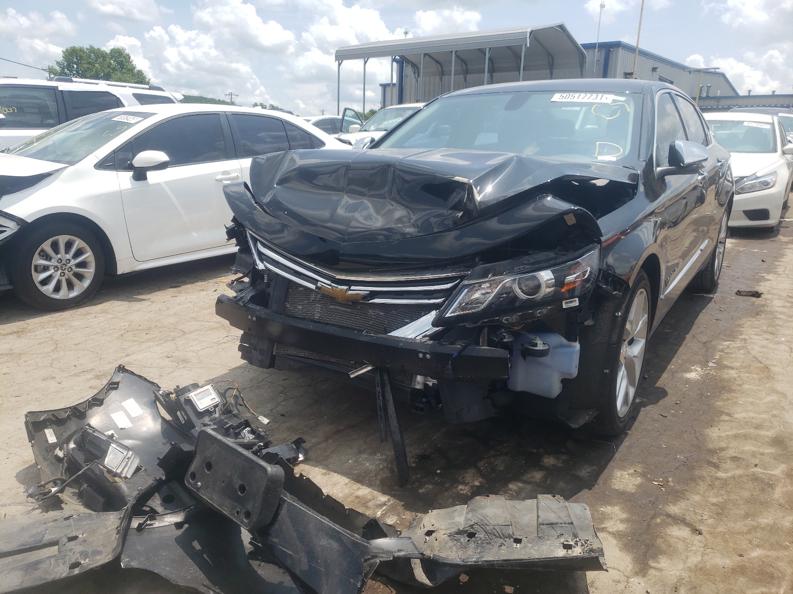 Photo 2 from auction – 2018 CHEVROLET IMPALA PRE with VIN 2G1125S33J9113279
