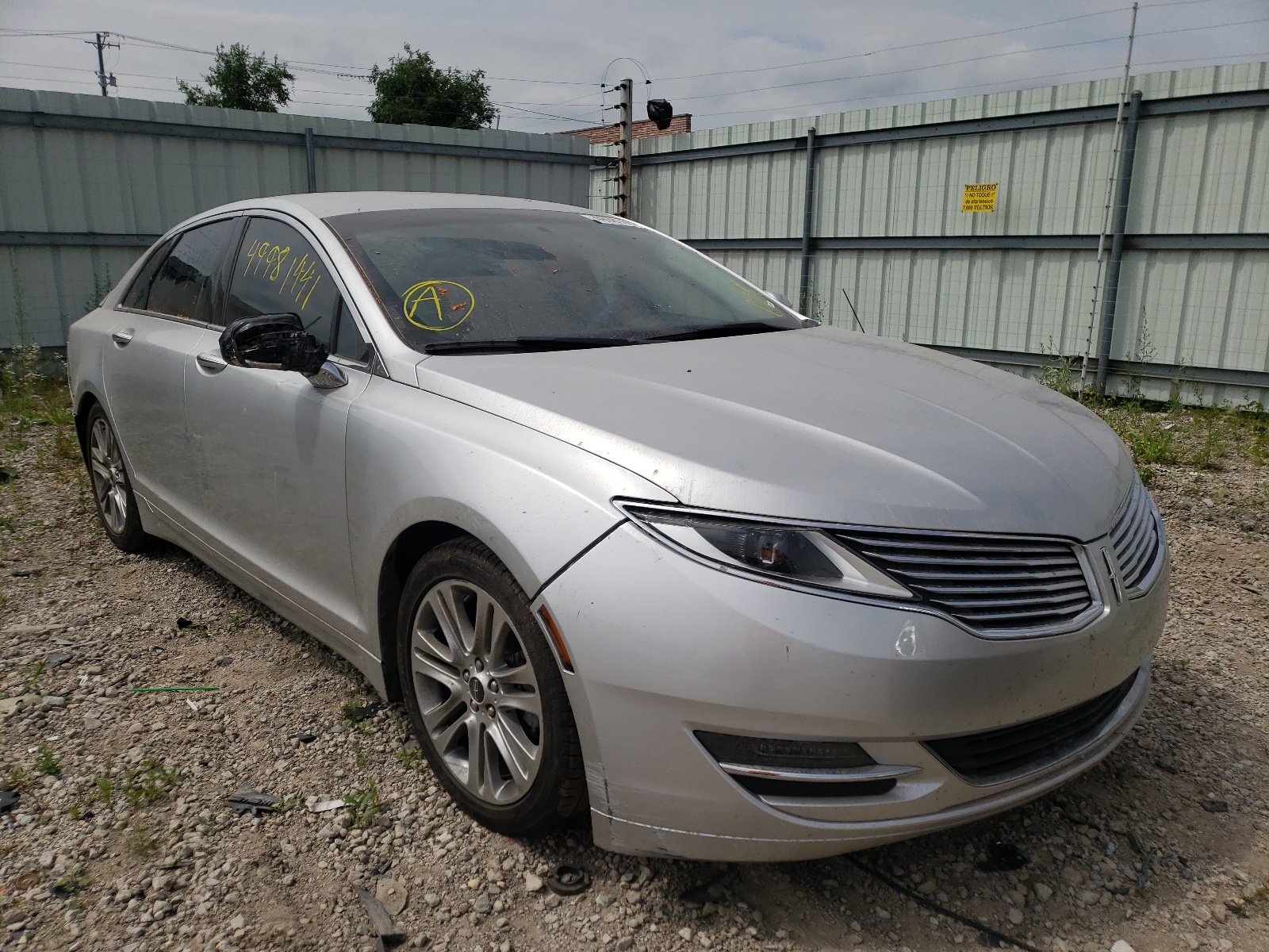 Photo 1 from auction – 2015 LINCOLN MKZ with VIN 3LN6L2LU3FR624696