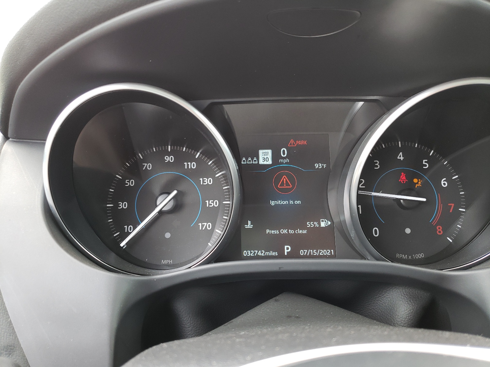 Photo 8 from auction – 2020 JAGUAR F-PACE PRE with VIN SADCJ2FX7LA631258