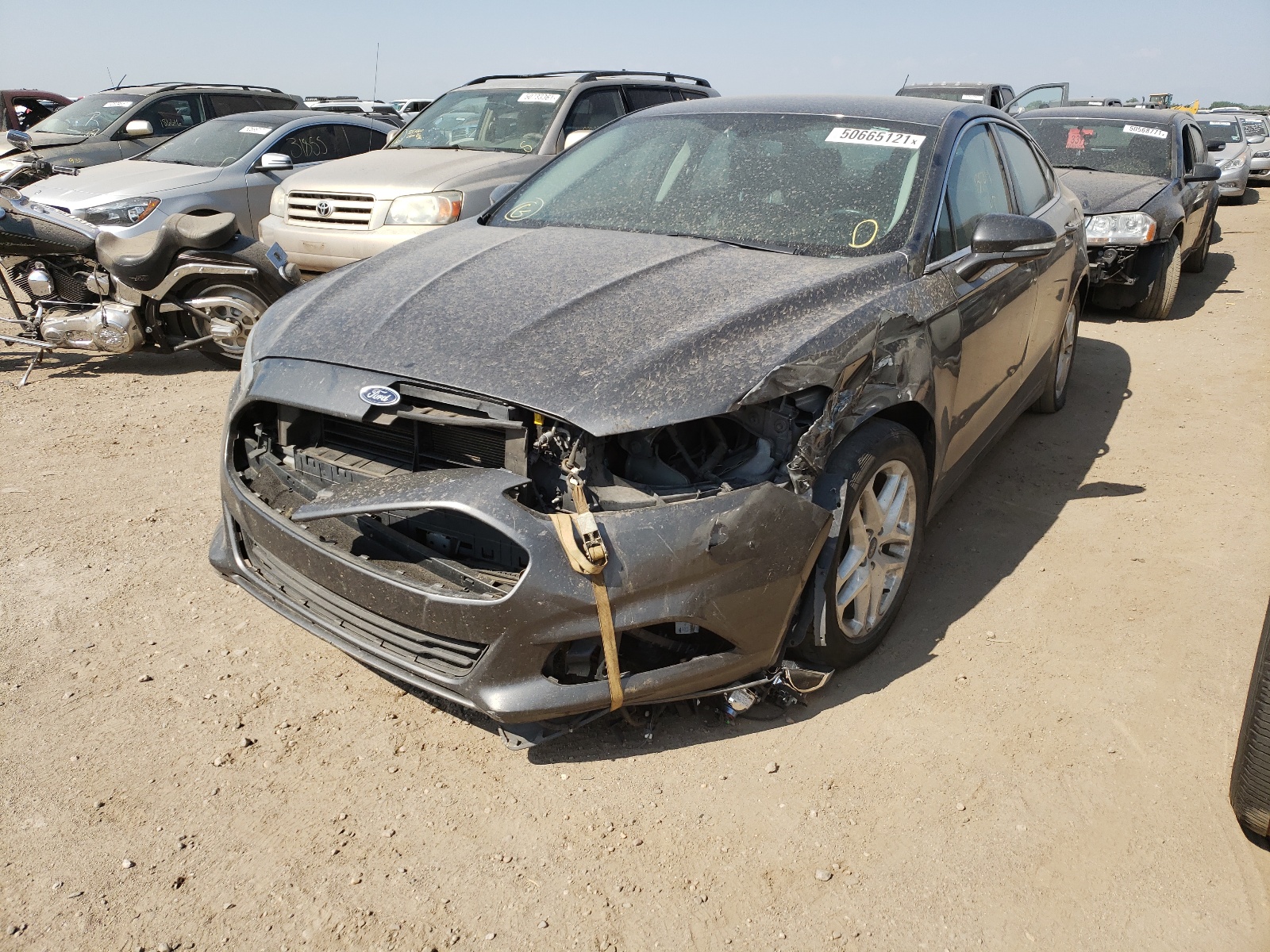 Photo 2 from auction – 2015 FORD FUSION SE with VIN 1FA6P0HD1F5121392