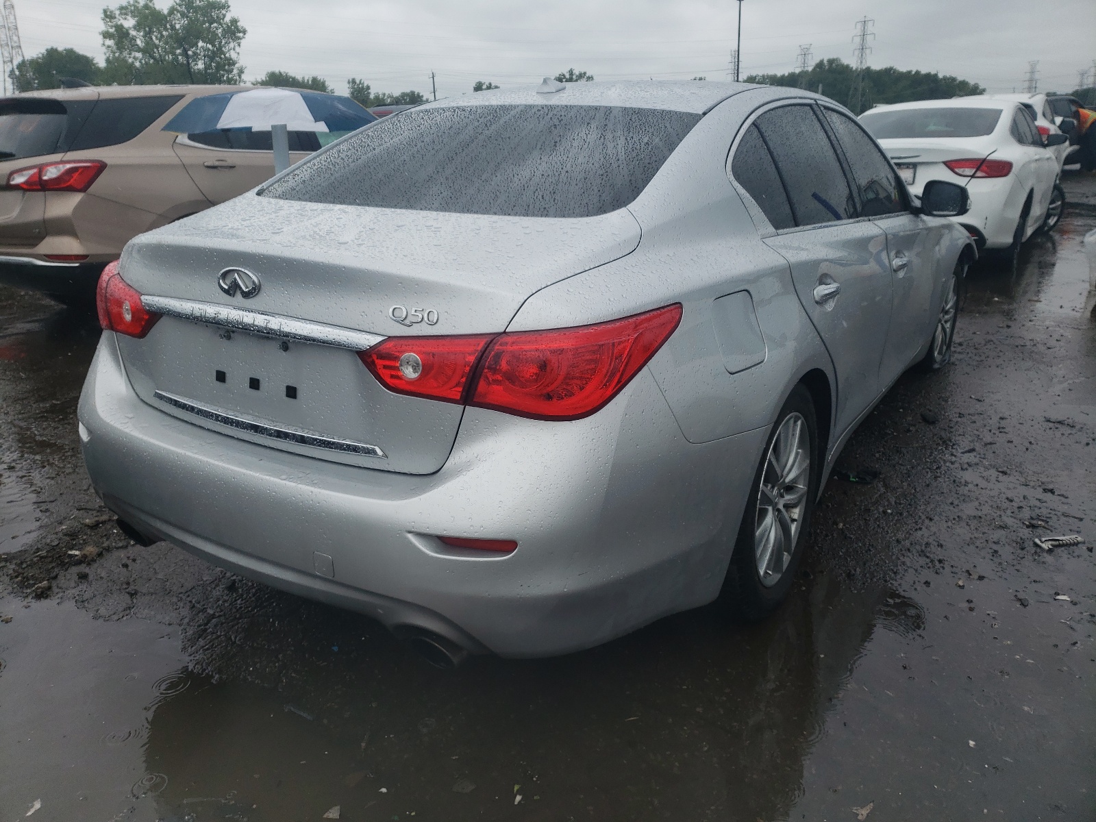 Photo 4 from auction – 2017 INFINITI Q50 PREMIU with VIN JN1EV7AP8HM735411