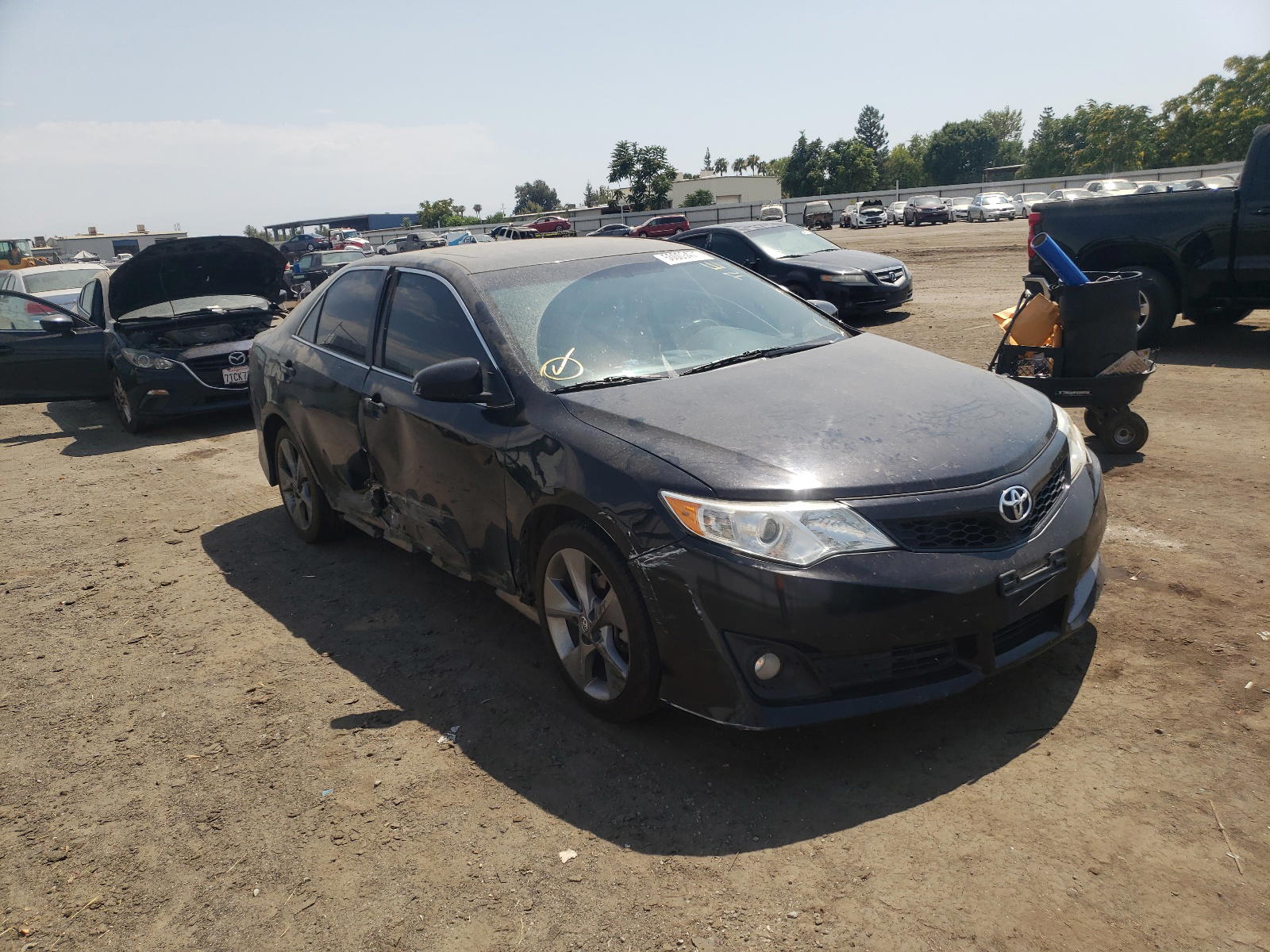 TOYOTA CAMRY BASE 2012 with VIN 4T1BF1FK5CU163368 - Photo from auction
