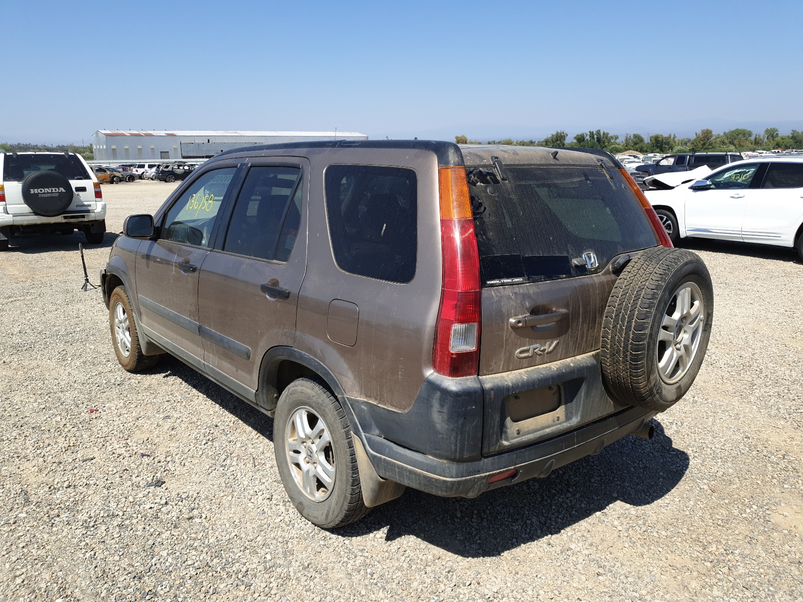 Photo 3 from auction – 2003 HONDA CR-V EX with VIN JHLRD77883C007719