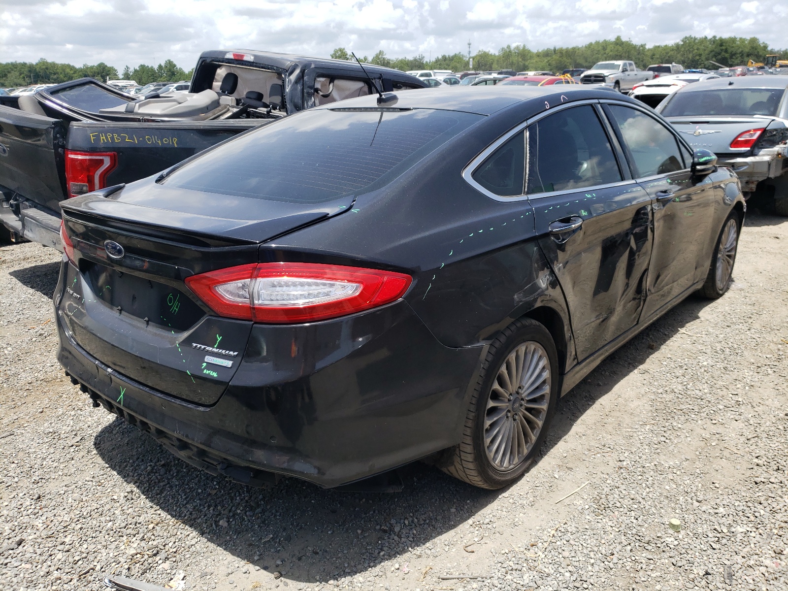 Photo 4 from auction – 2014 FORD FUSION TIT with VIN 3FA6P0K95ER235556